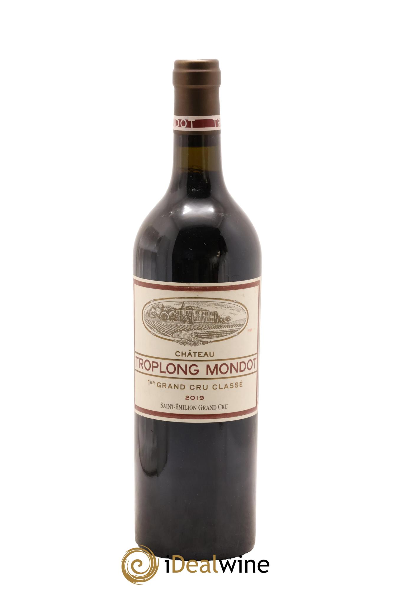 Château Troplong Mondot 1er Grand Cru Classé B 2019 - Lot of 1 bottle - 0