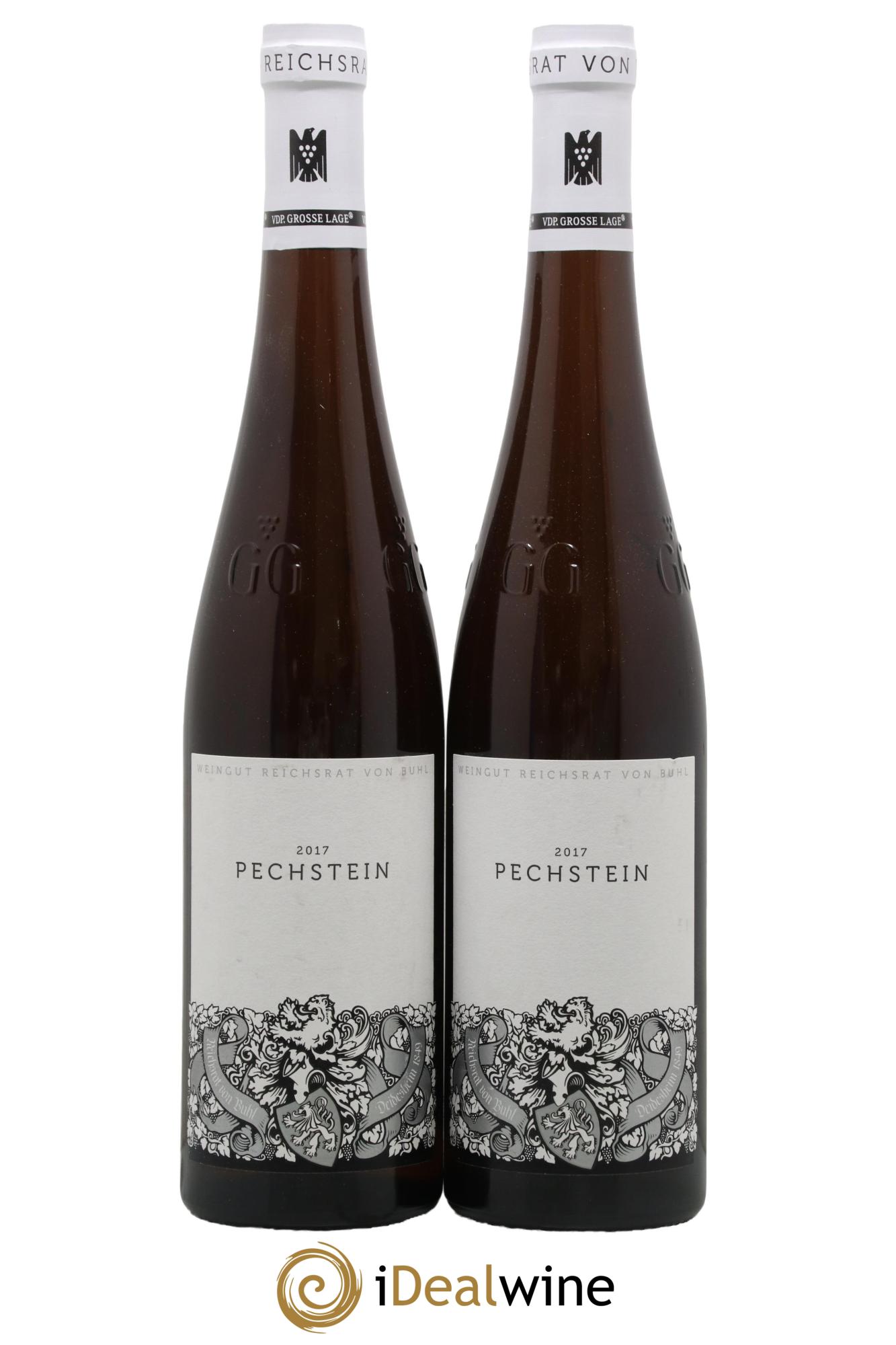 Allemagne Pfalz Riesling Forster Pechstein GG Weingut Reichsrat Von Buhl 2017 - Lot de 2 bouteilles - 0