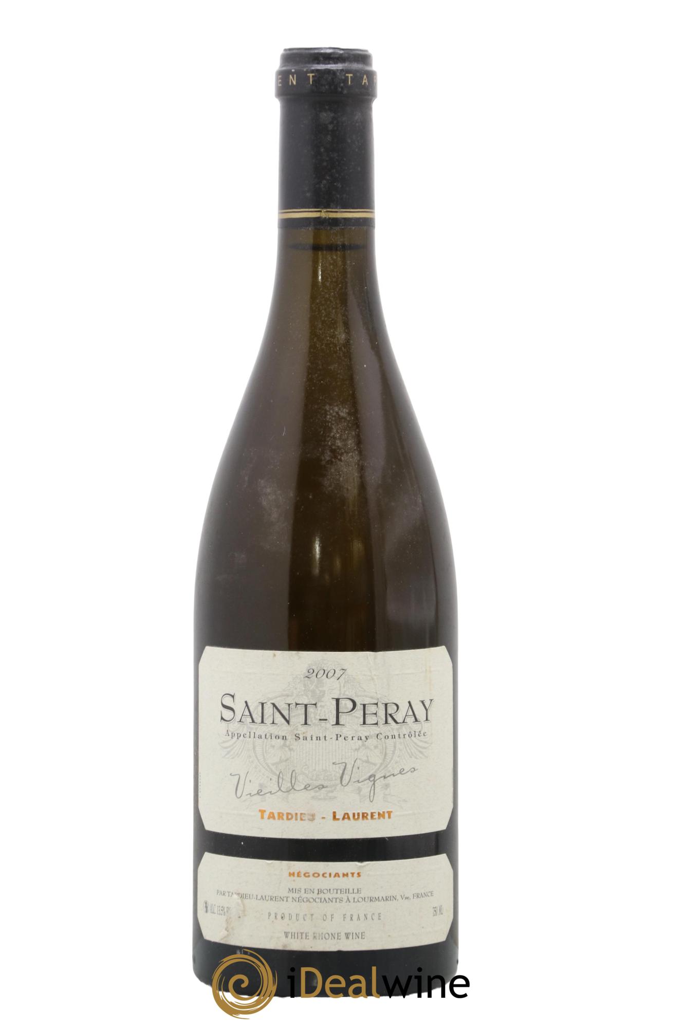 Saint-Péray Vieilles Vignes Domaine Tardieu Laurent 2007 - Lot de 1 bouteille - 0