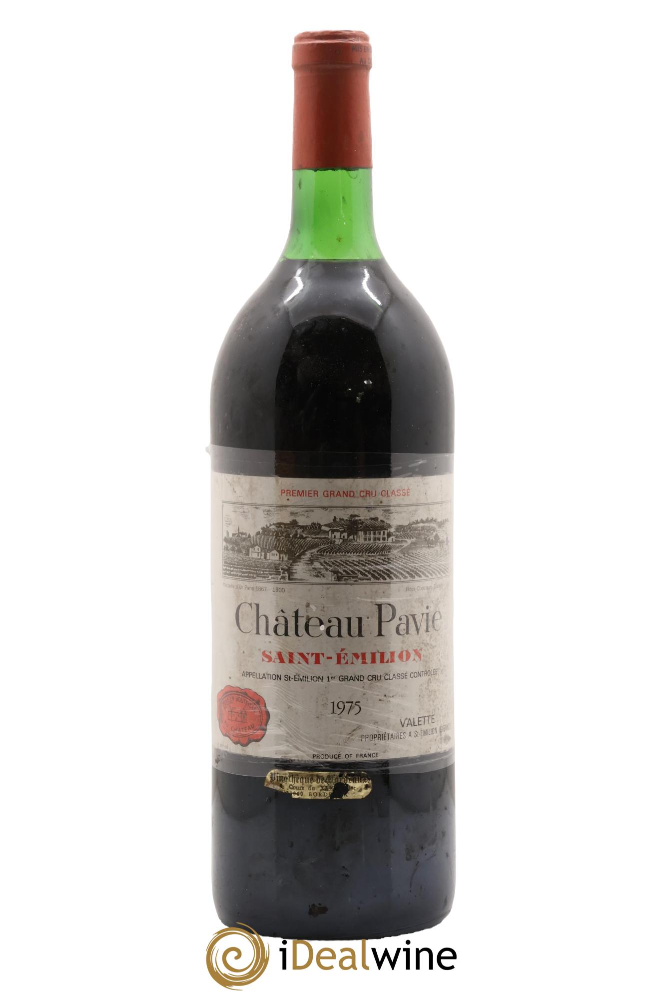 Château Pavie 1er Grand Cru Classé A 1975 - Lot de 1 magnum - 0