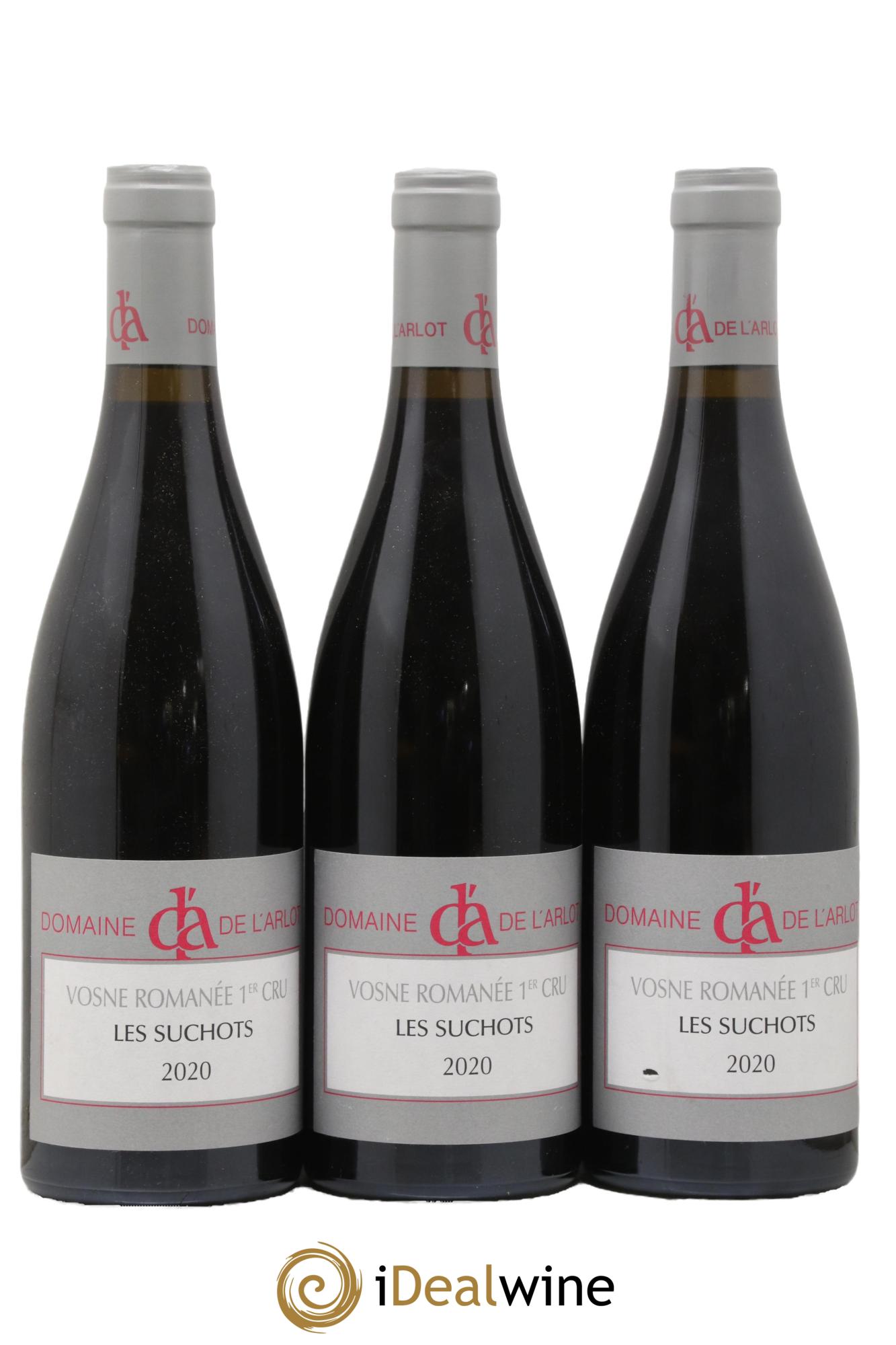 Vosne-Romanée 1er Cru Les Suchots Domaine de l'Arlot 2020 - Lotto di 3 bottiglie - 0