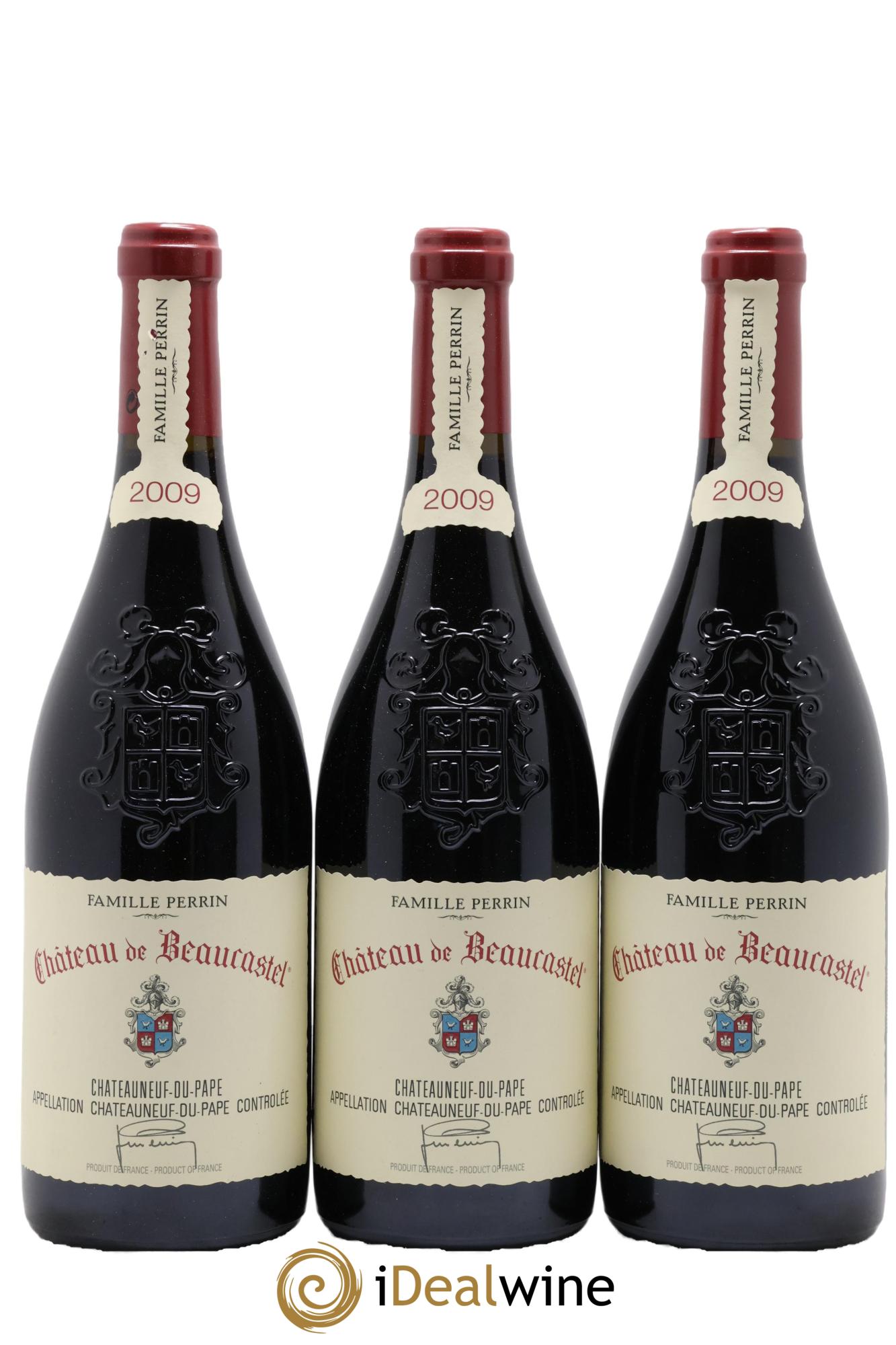 Châteauneuf-du-Pape Château de Beaucastel Famille Perrin 2009 - Lot de 6 bouteilles - 2
