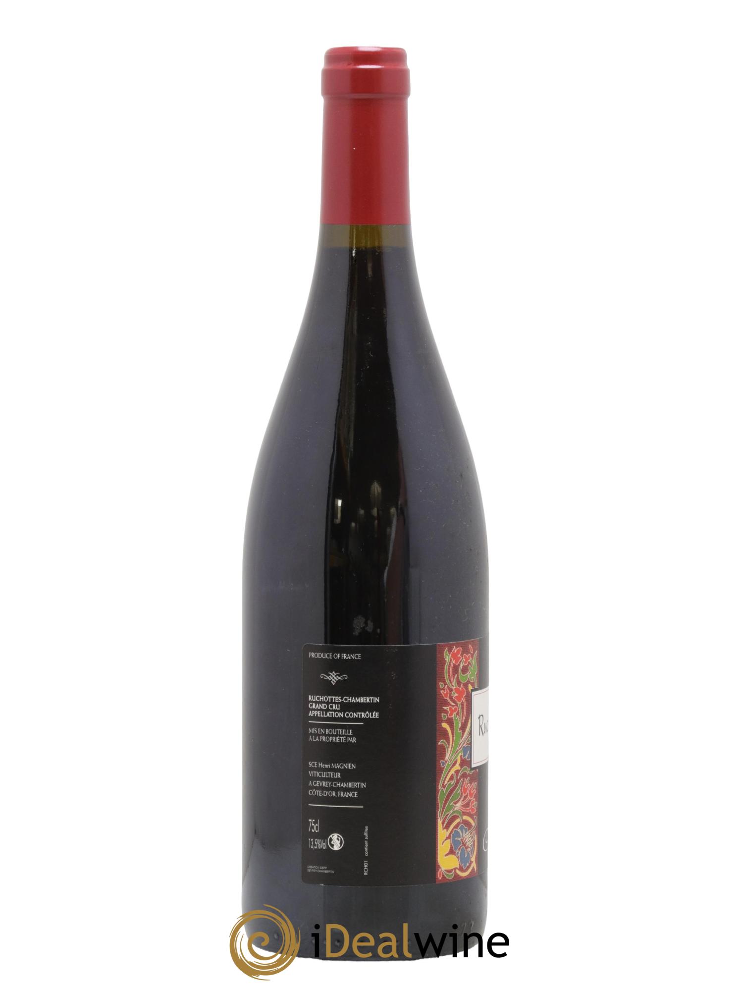 Ruchottes-Chambertin Grand Cru Henri Magnien (Domaine) 2010 - Lot de 1 bouteille - 1