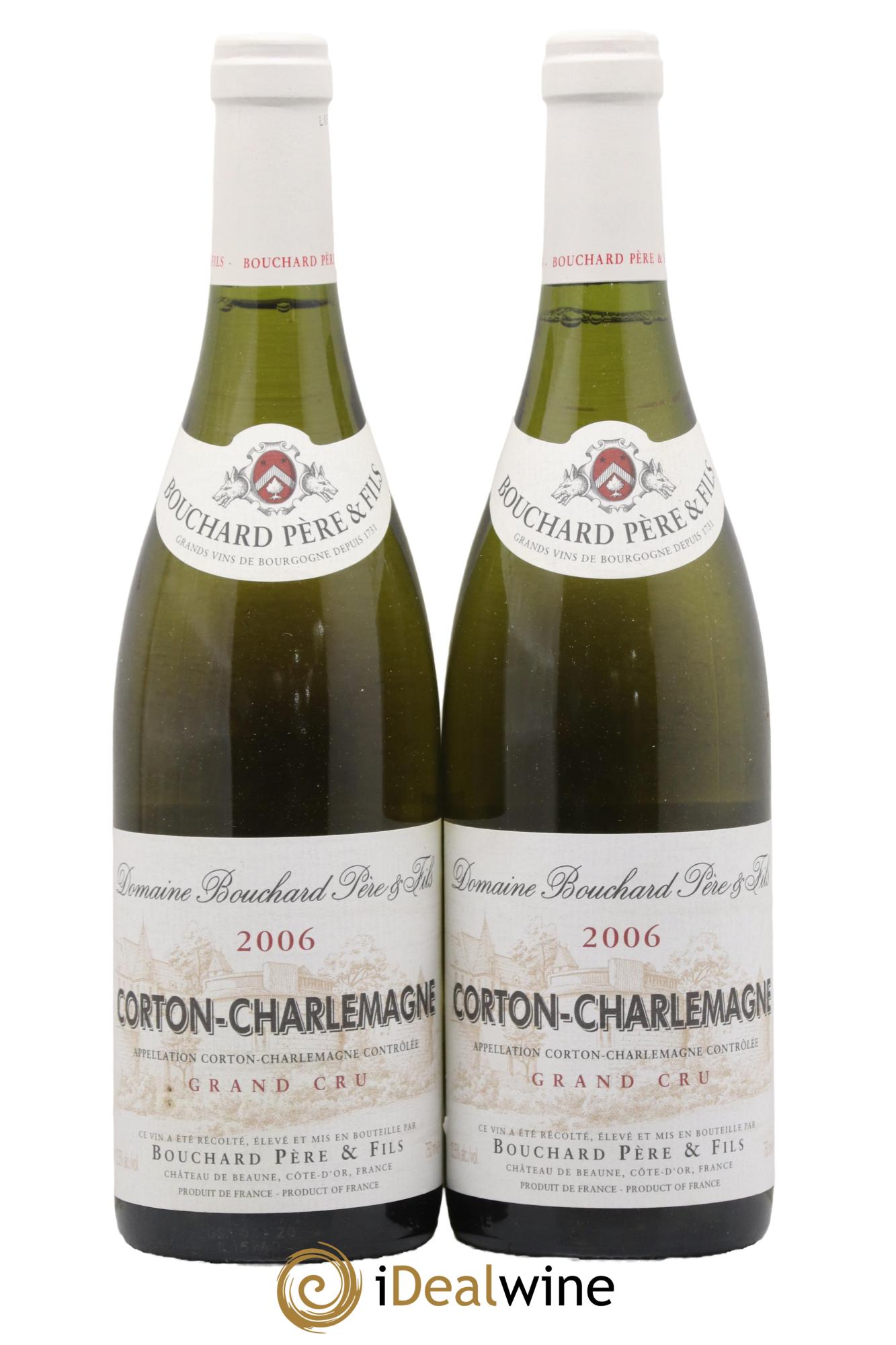 Corton-Charlemagne Grand Cru Bouchard Père & Fils 2006 - Posten von 2 Flaschen - 0