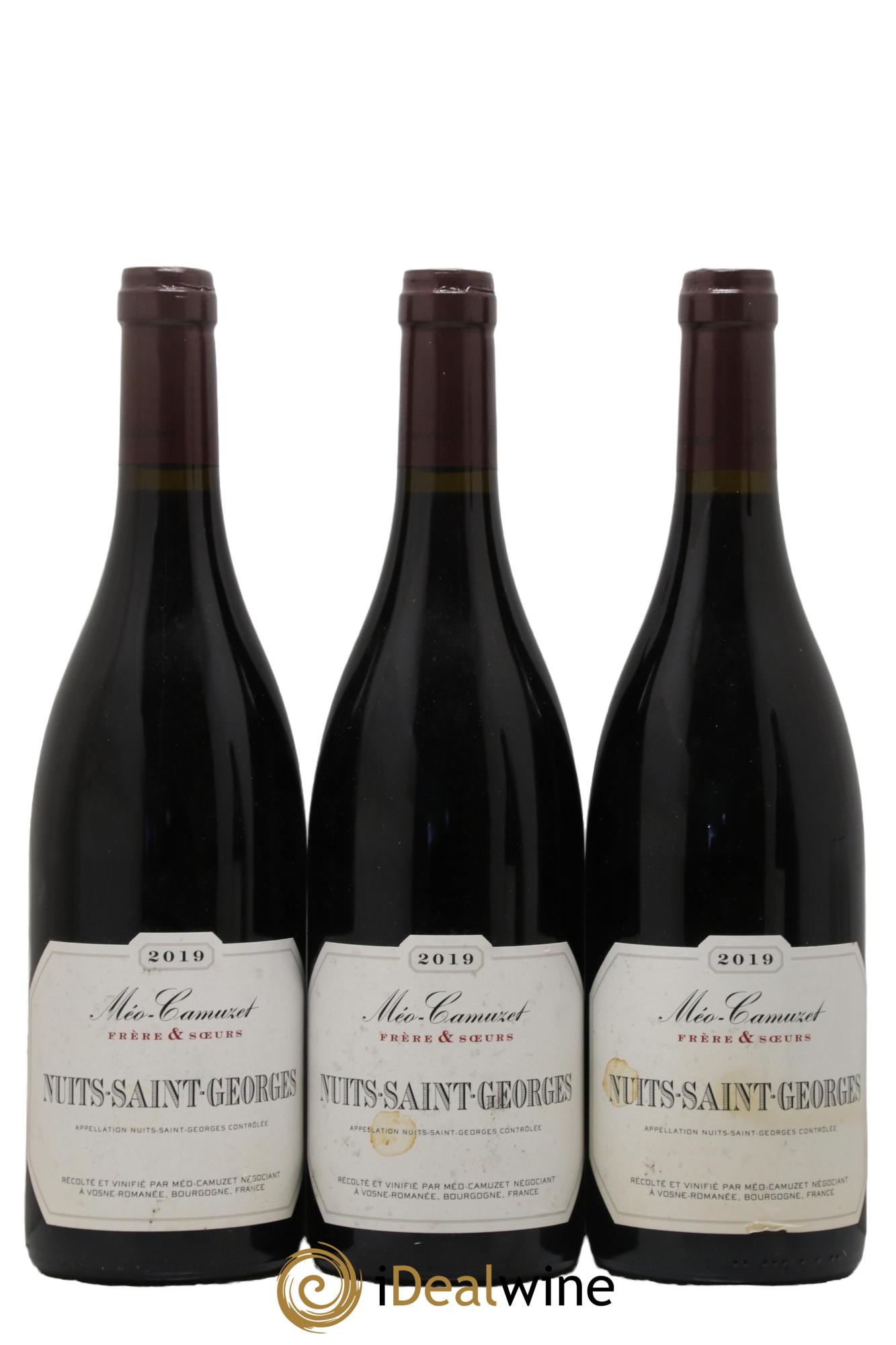 Nuits-Saint-Georges Méo-Camuzet (Frère & Soeurs) 2019 - Lot de 3 bouteilles - 0