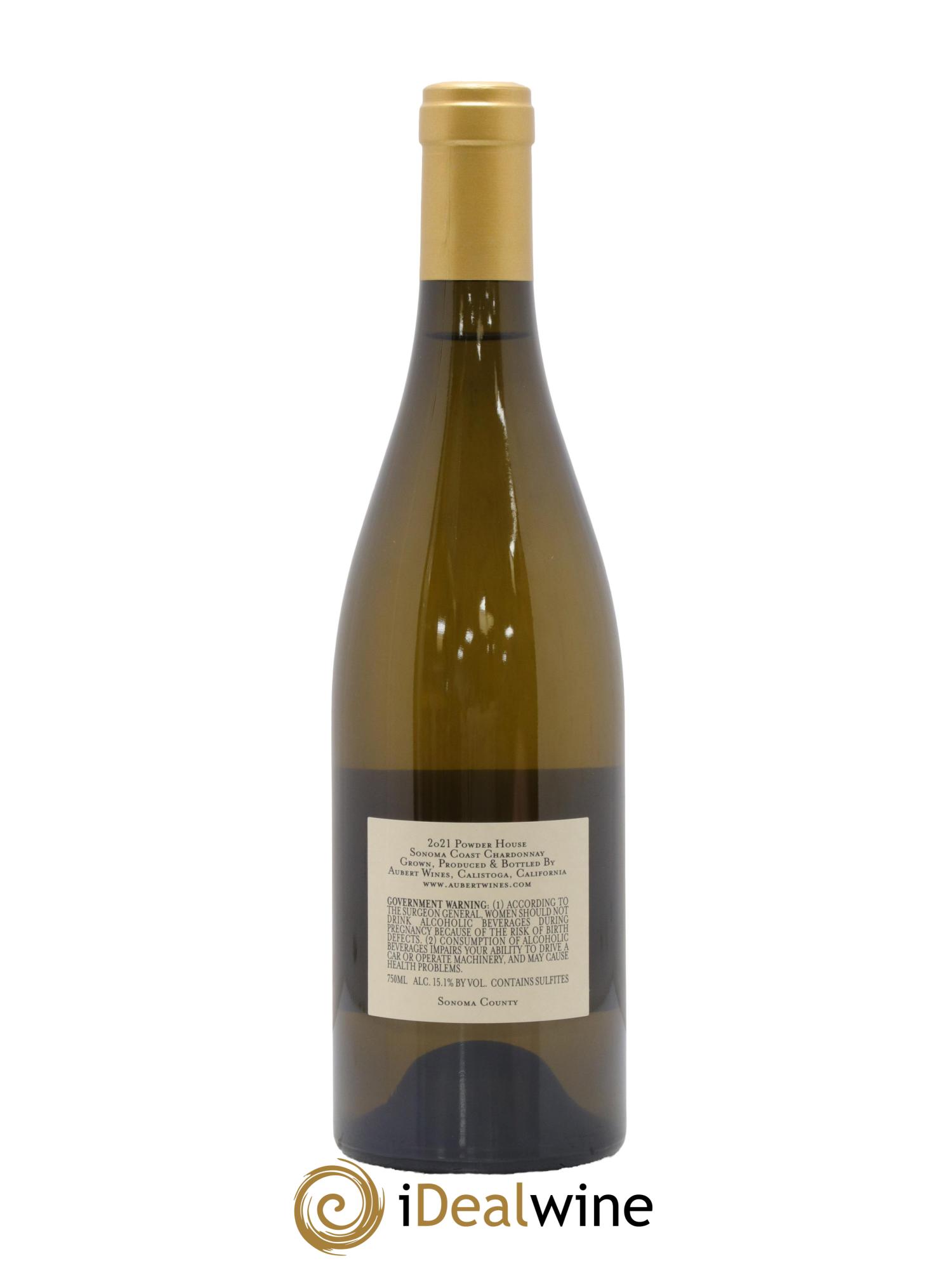 USA California Sonoma Coast Powder House Aubert 2021 - Lot de 1 bouteille - 1