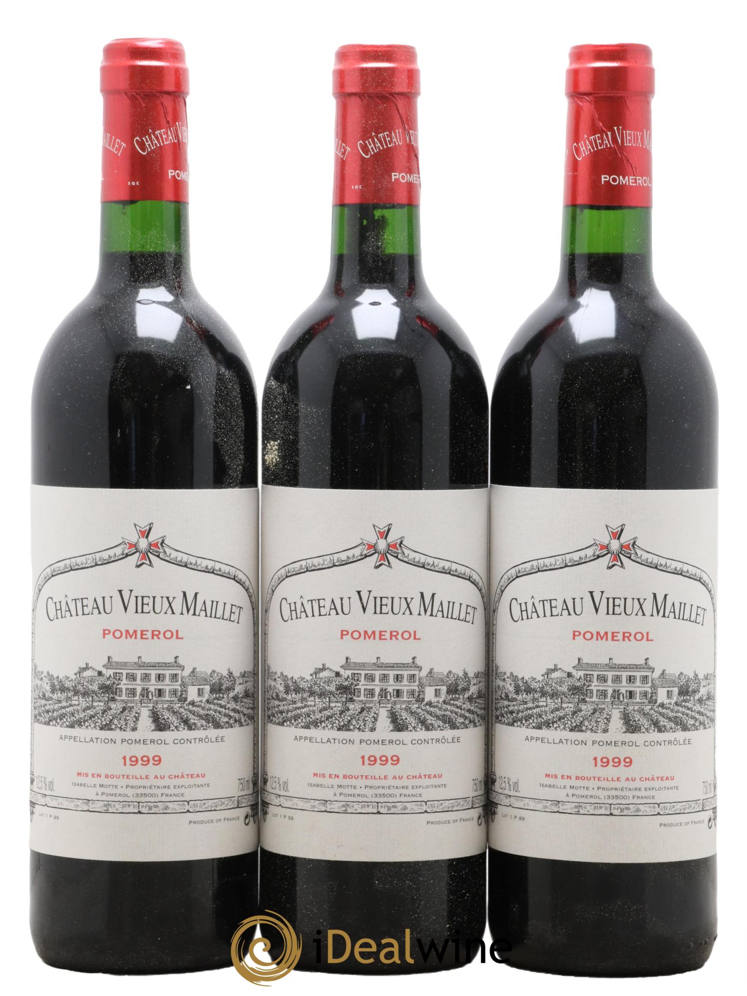 Château Vieux Maillet 1999 - Lot de 12 bouteilles - 4