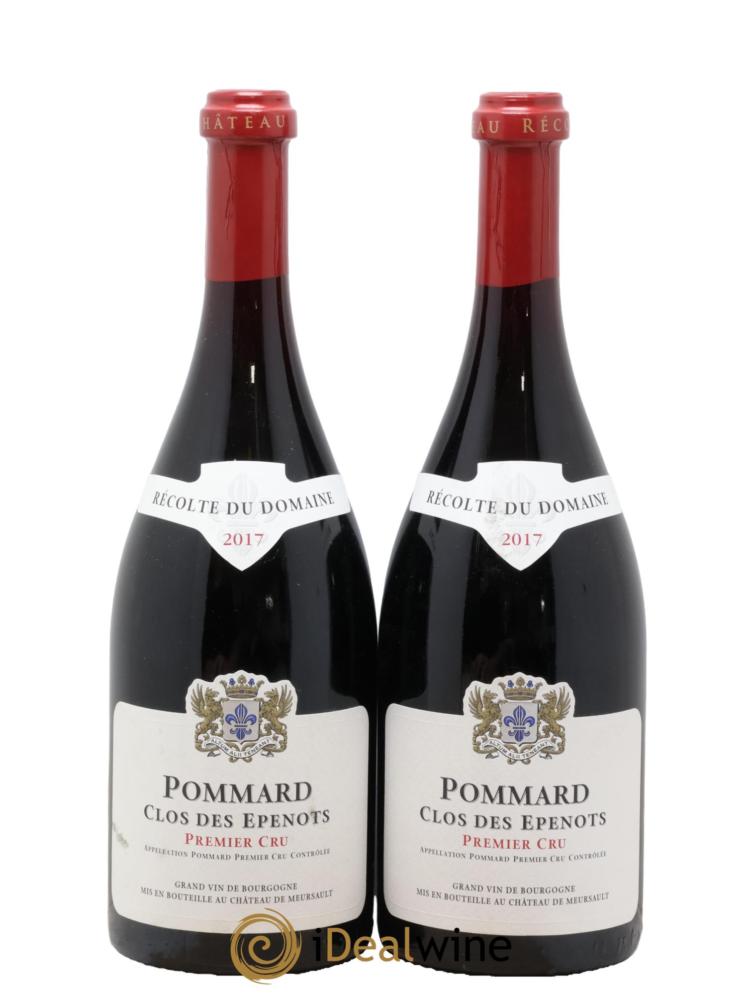 Pommard 1er Cru Clos des Epenots Château de Meursault 2017 - Lot de 2 bouteilles - 0