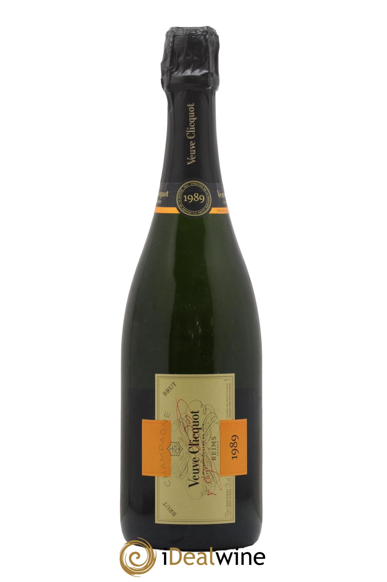 Cave privée Brut Veuve Clicquot 1989 - Lot of 1 bottle - 0