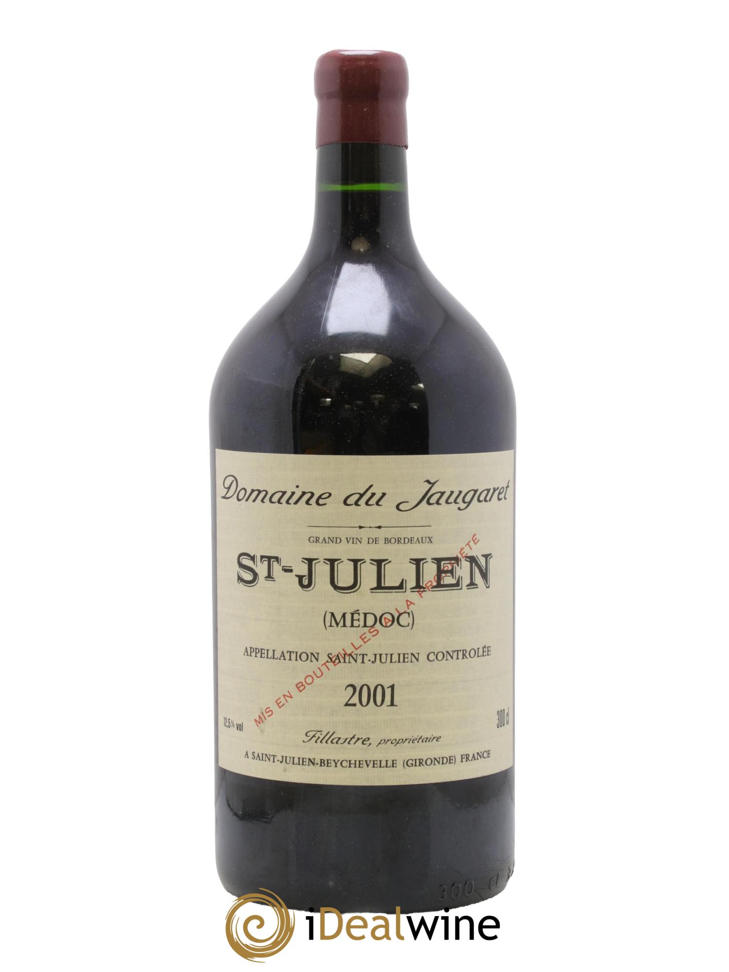 Domaine du Jaugaret 2001 - Posten von 1 Doppel-Magnum - 1
