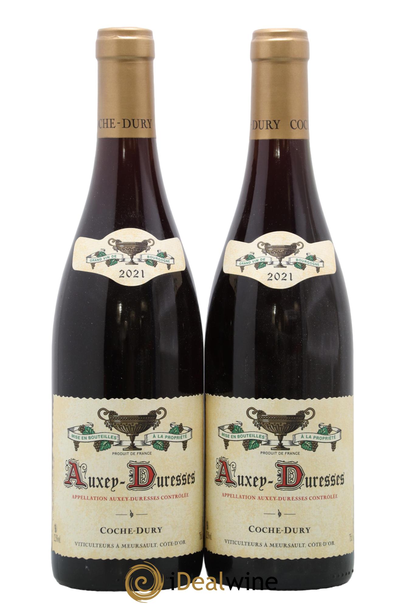 Auxey-Duresses Coche Dury (Domaine) 2021 - Posten von 2 Flaschen - 0