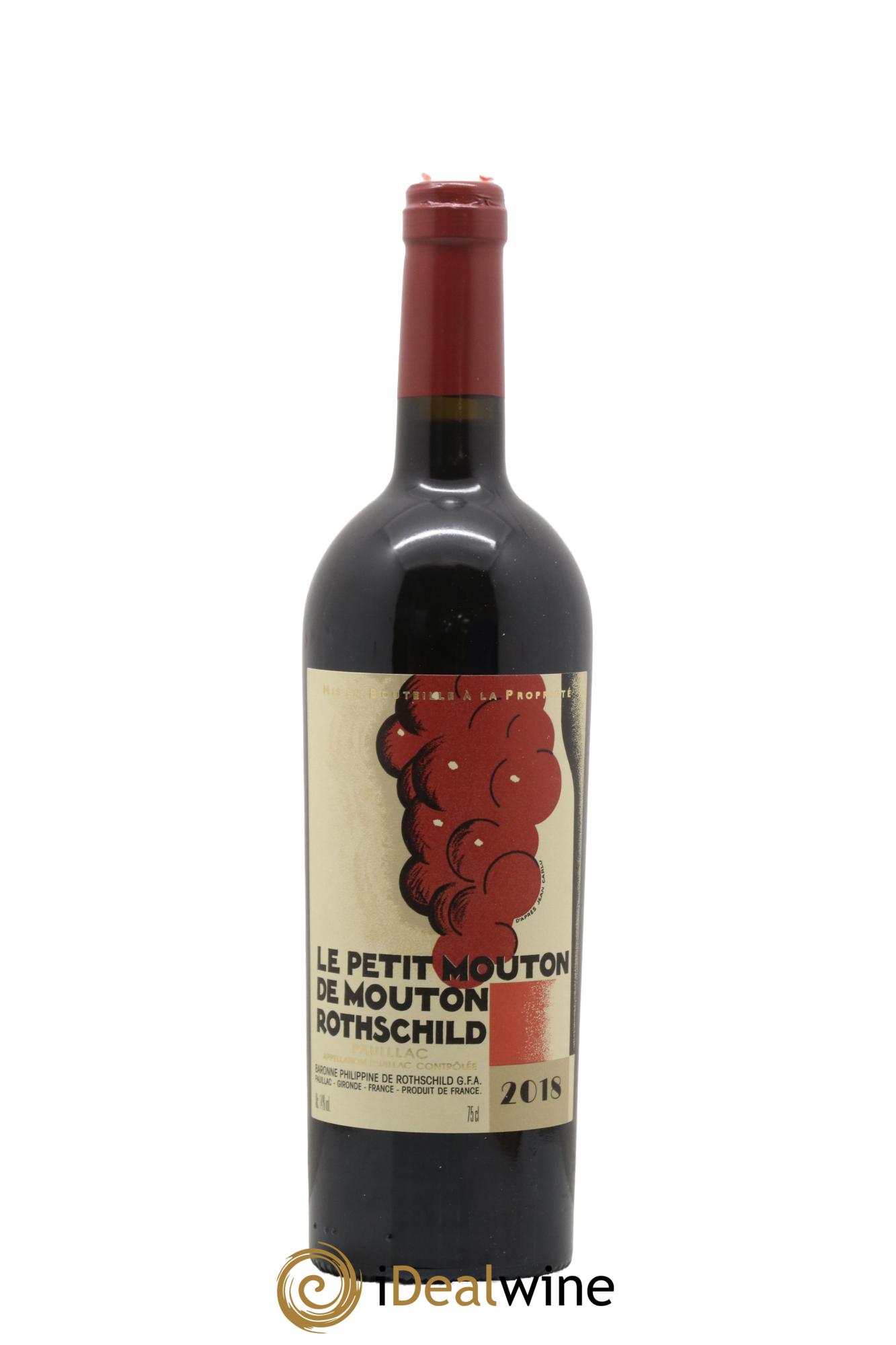 Petit Mouton Second Vin 2018 - Lot of 1 bottle - 1