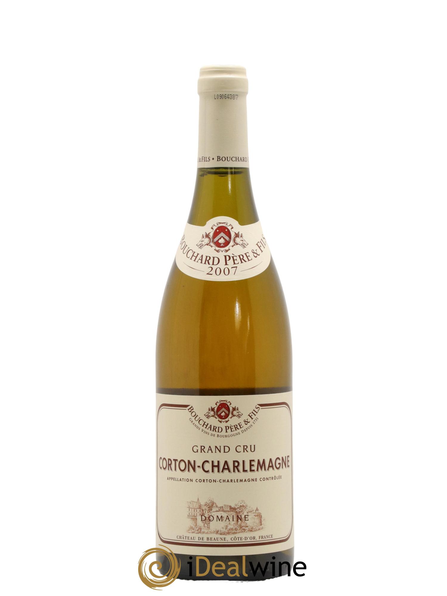 Corton-Charlemagne Grand Cru Bouchard Père & Fils 2007 - Posten von 1 Flasche - 0