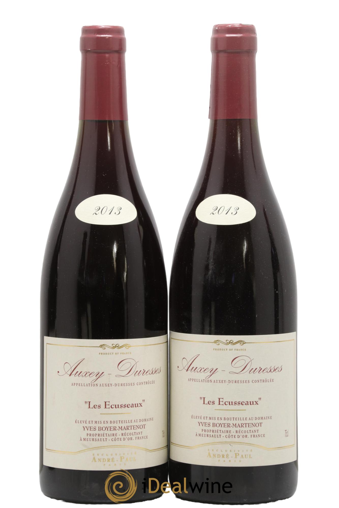 Auxey-Duresses Les Ecusseaux Domaine Boyer Martenot 2013 - Lotto di 2 bottiglie - 0