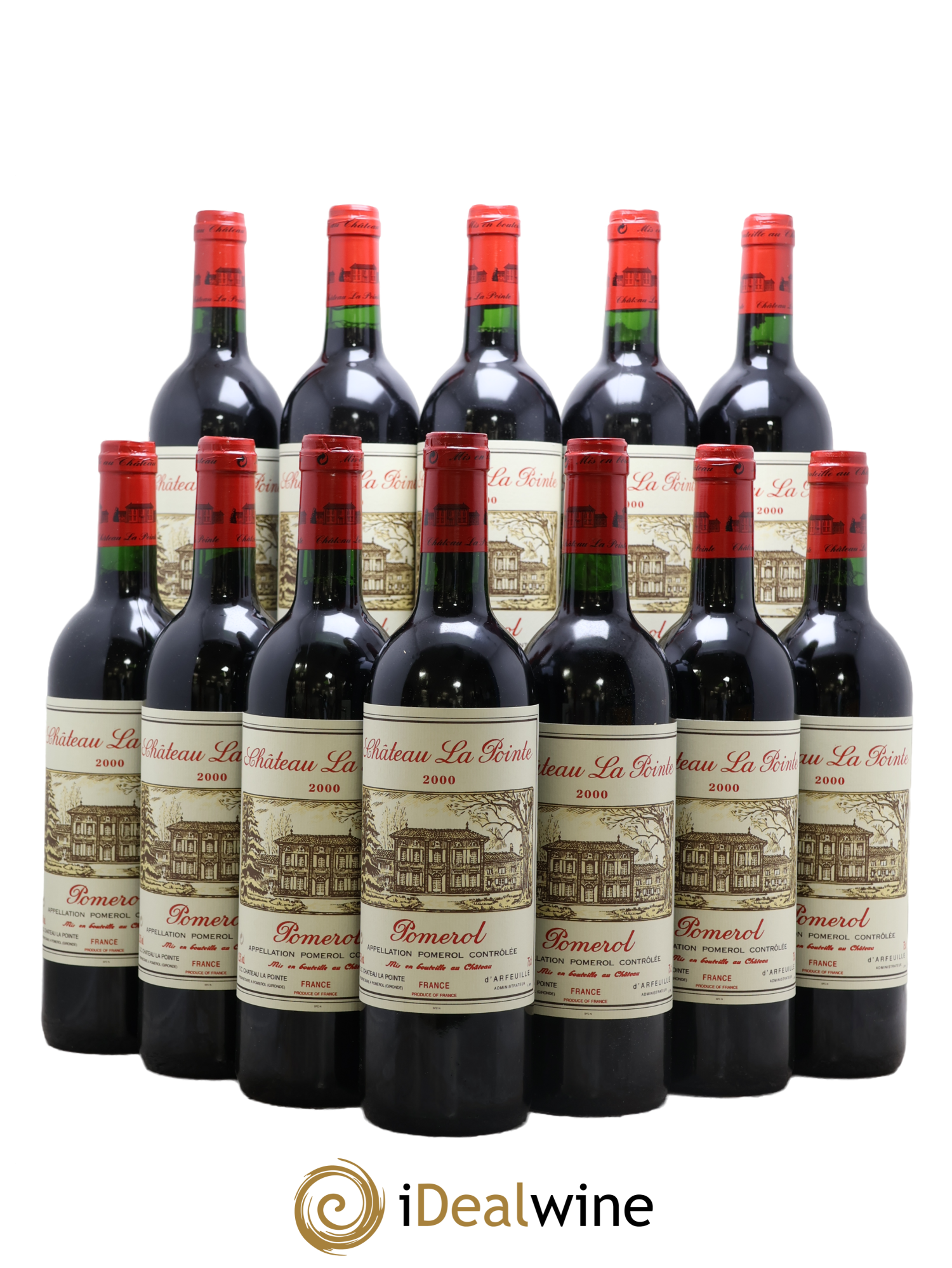 Château la Pointe 2000 - Lot de 12 bouteilles - 0