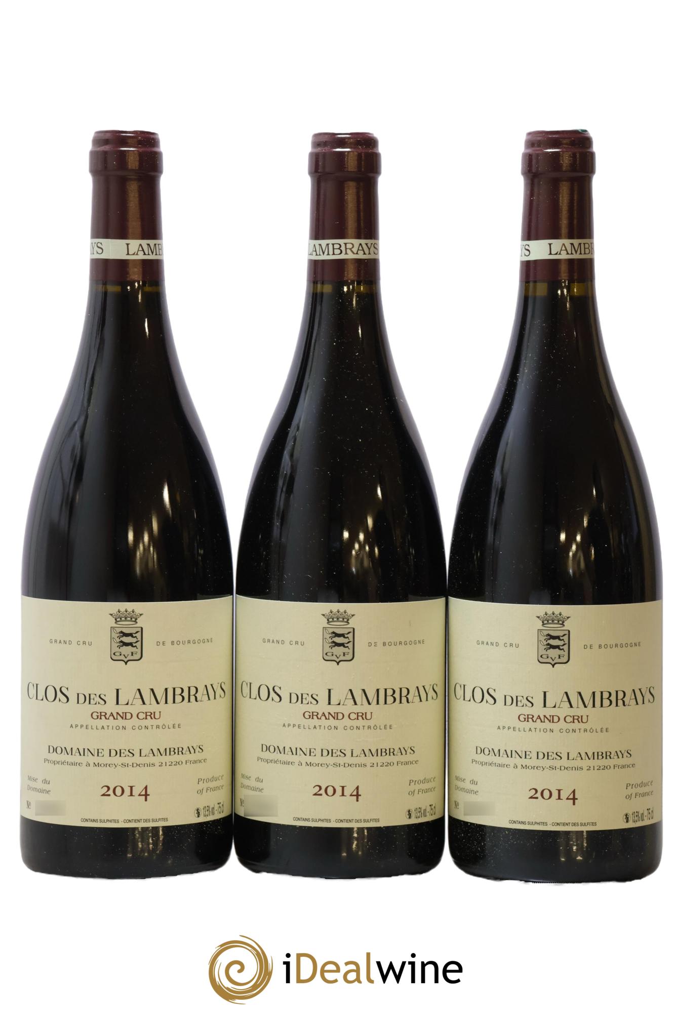 Clos des Lambrays Grand Cru Domaine des Lambrays 2014 - Lotto di 6 bottiglie - 2