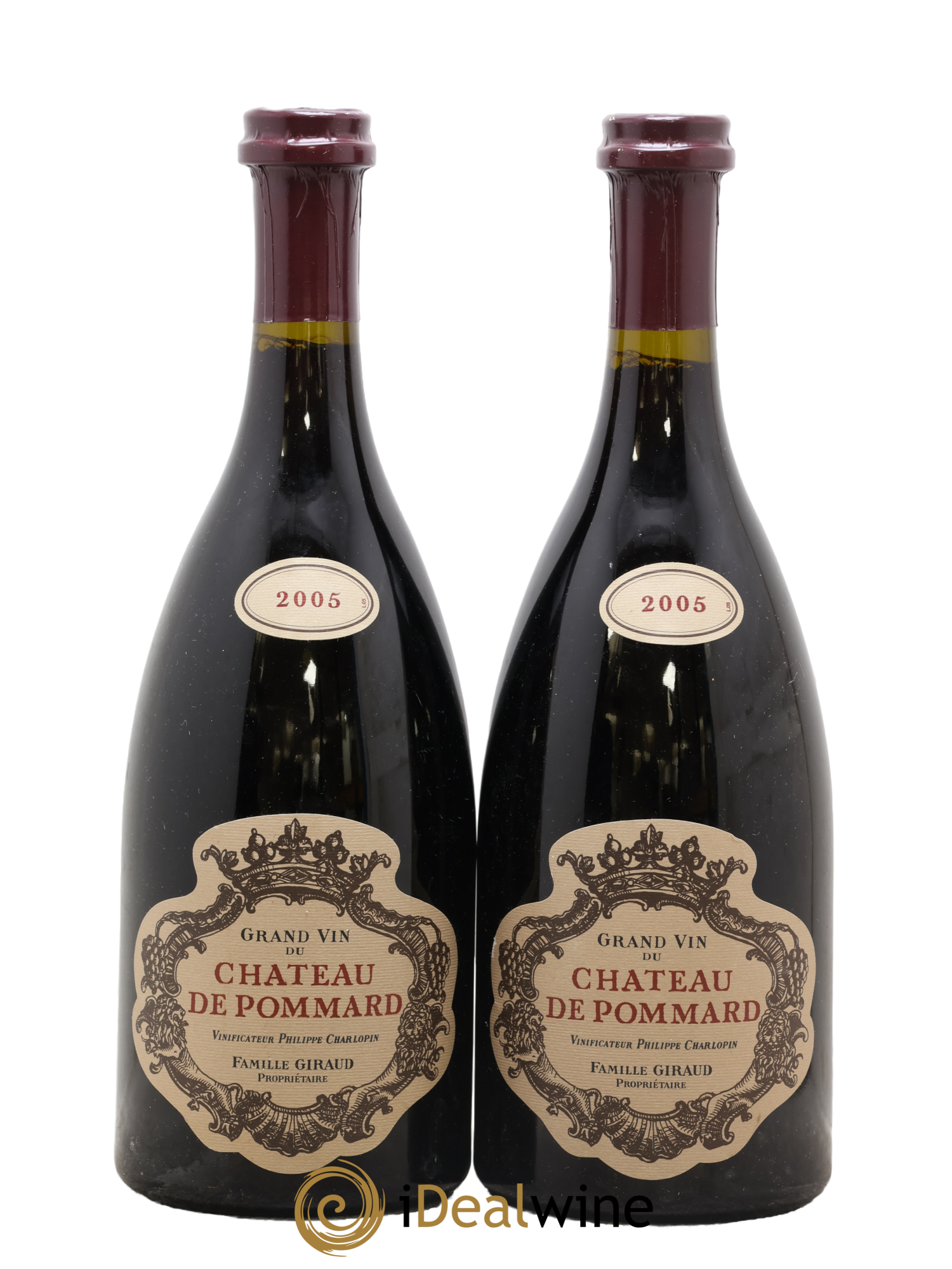 Pommard Château de Pommard 2005 - Posten von 2 Flaschen - 0