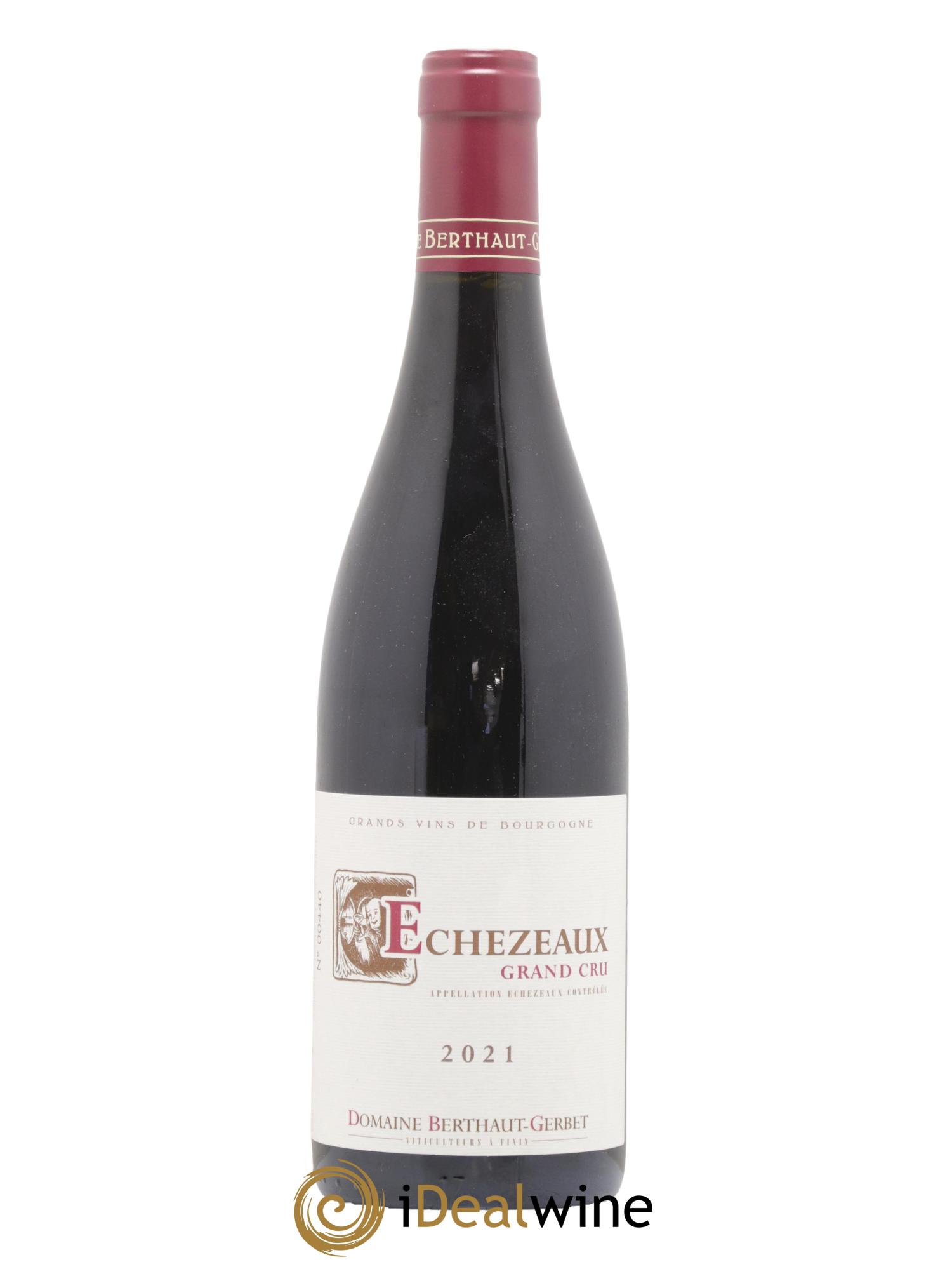 Echezeaux Grand Cru Berthaut Gerbet (Domaine) 2021 - Lot de 1 bouteille - 0