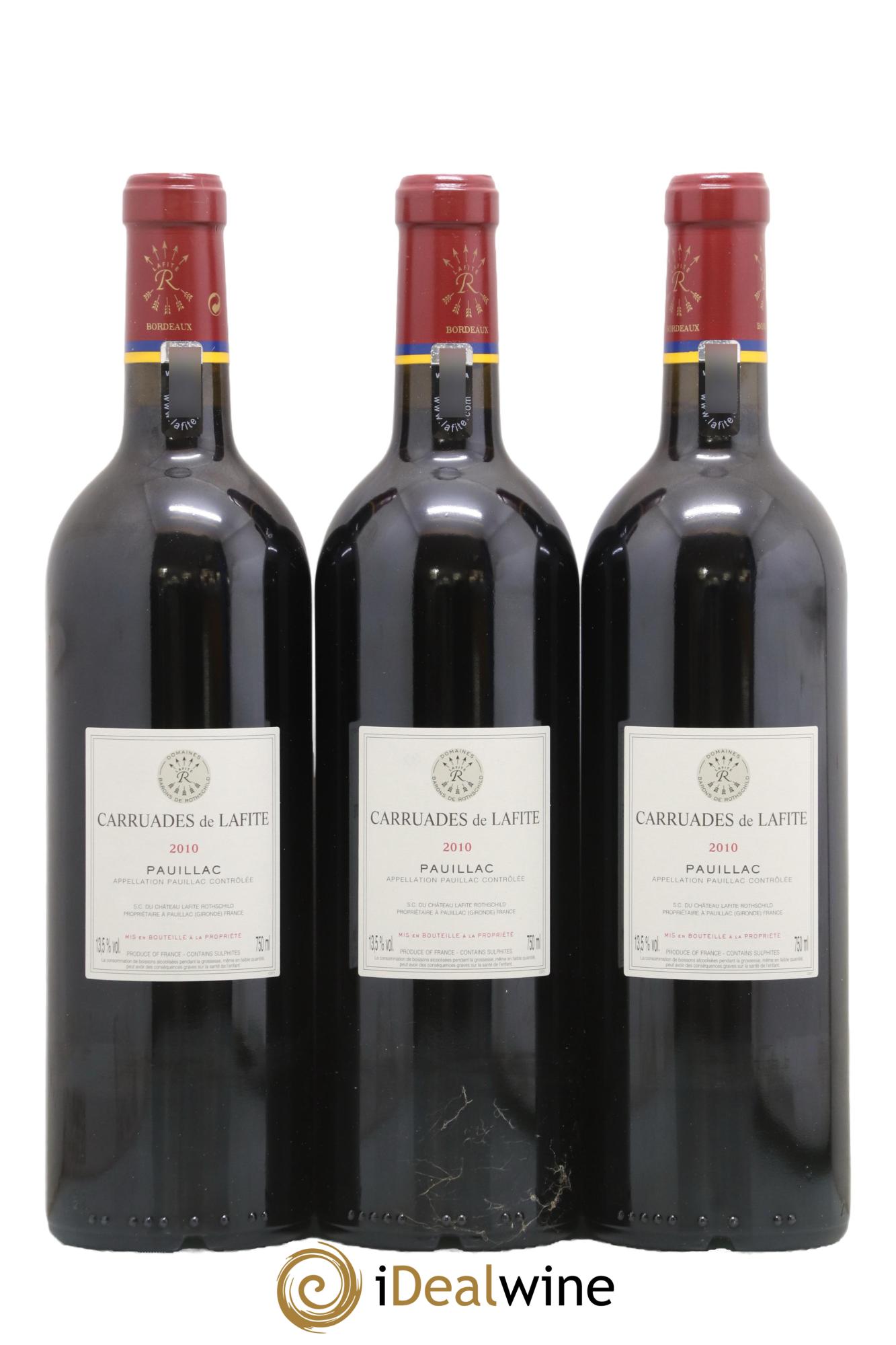 Carruades de Lafite Rothschild Second Vin 2010 - Lotto di 6 bottiglie - 4