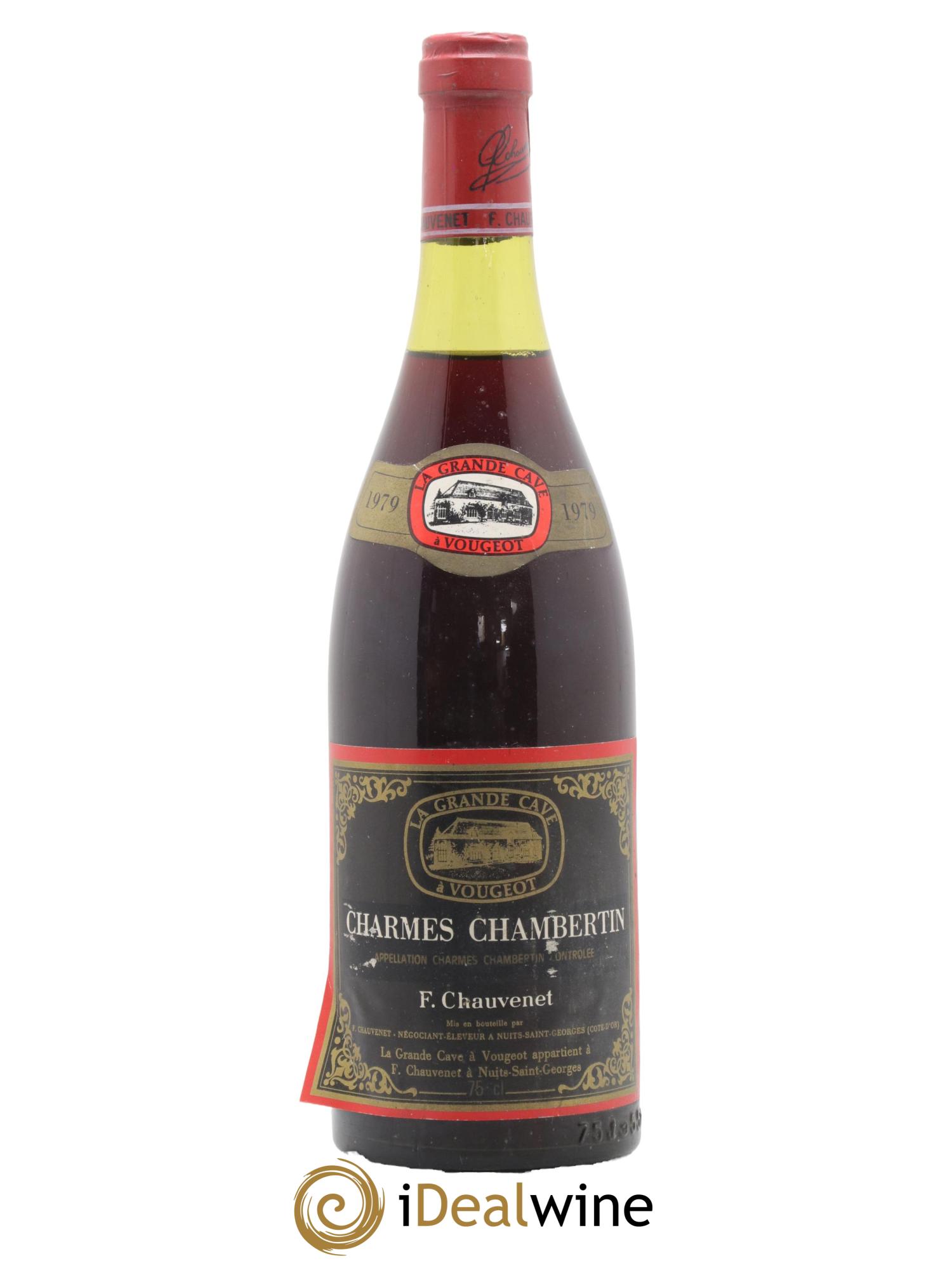 Charmes-Chambertin Grand Cru Chauvenet 1979 - Lot de 1 bouteille - 0
