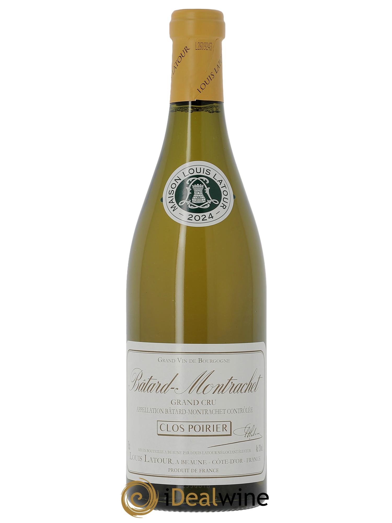 Bâtard-Montrachet Grand Cru Clos Poirier Louis Latour 2024 - Lot of 1 bottle - 0