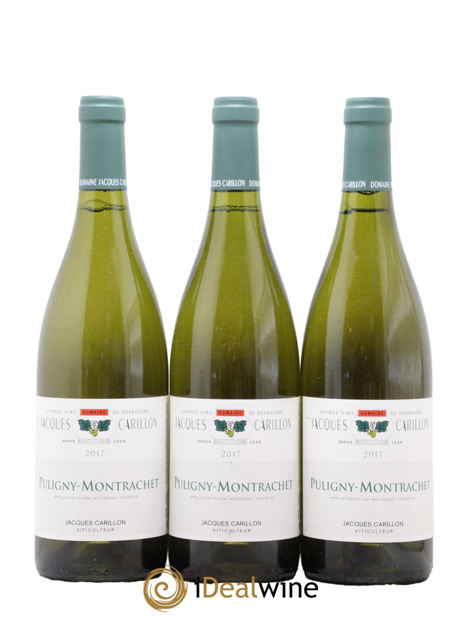 Puligny-Montrachet Jacques Carillon (Domaine) 2017 - Lot de 3 bouteilles - 0