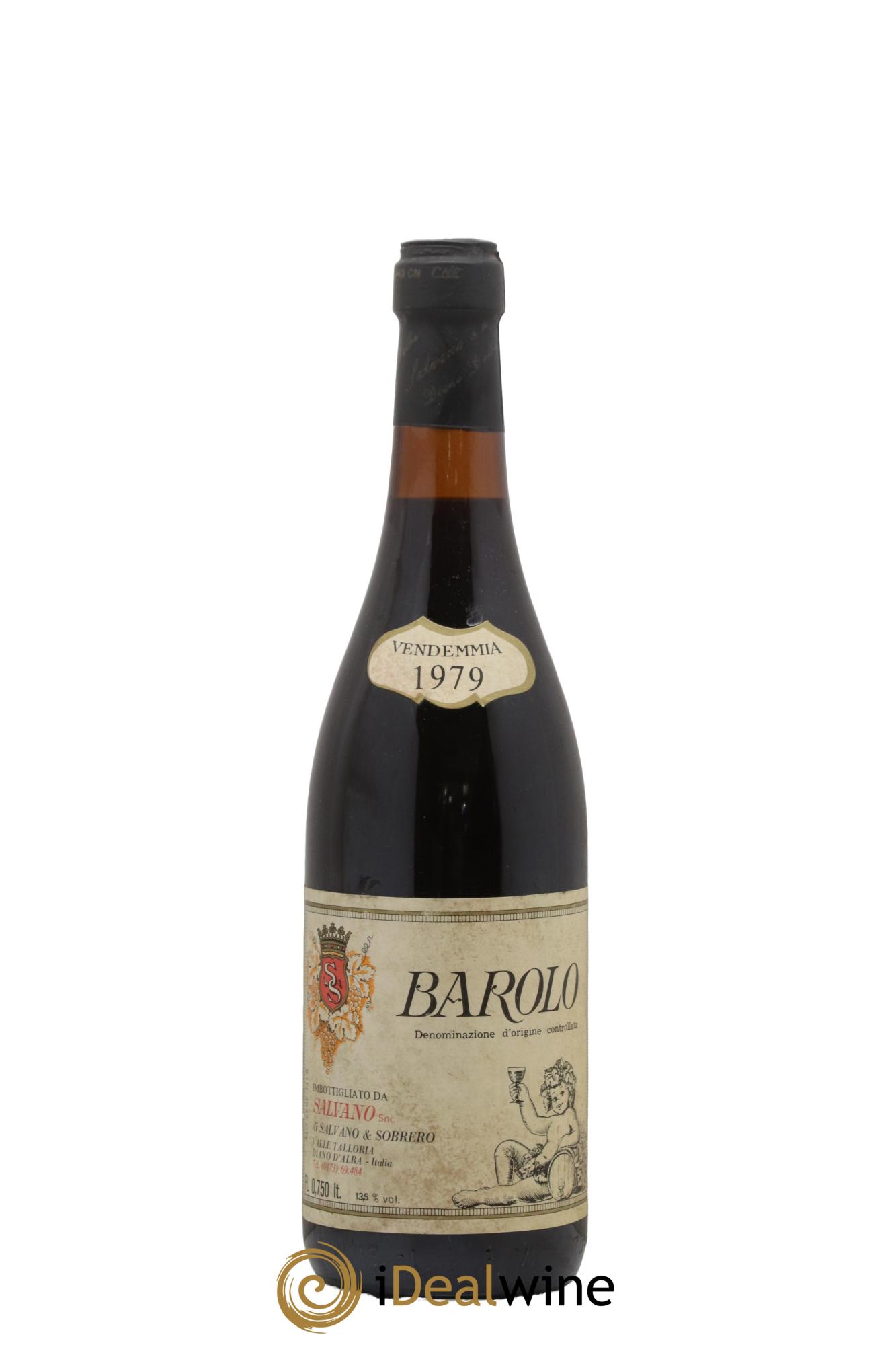 Barolo Salvano 1979 - Lot de 1 bouteille - 0
