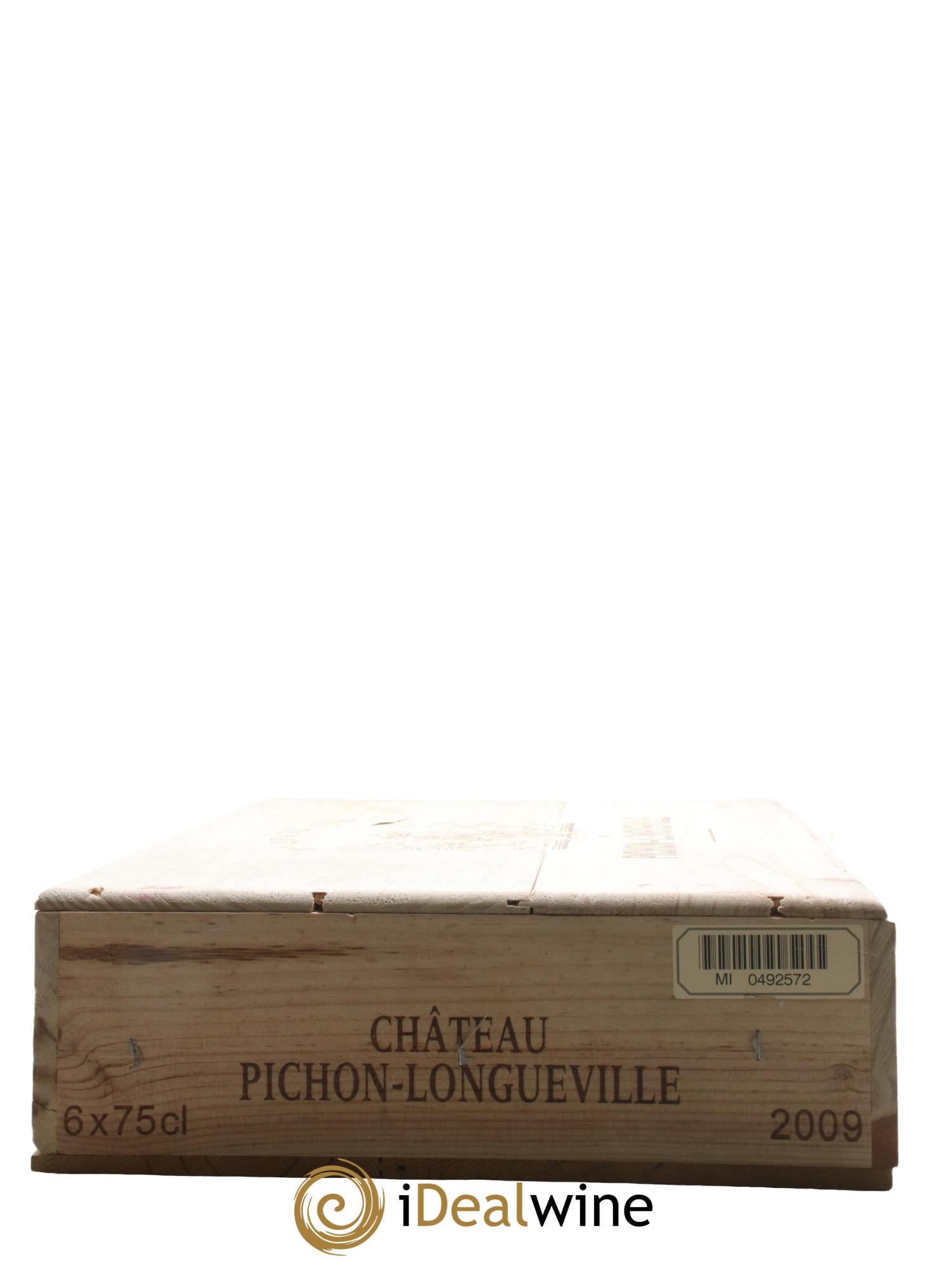 Pichon Longueville Baron 2ème Grand Cru Classé 2009 - Lot of 6 bottles - 5
