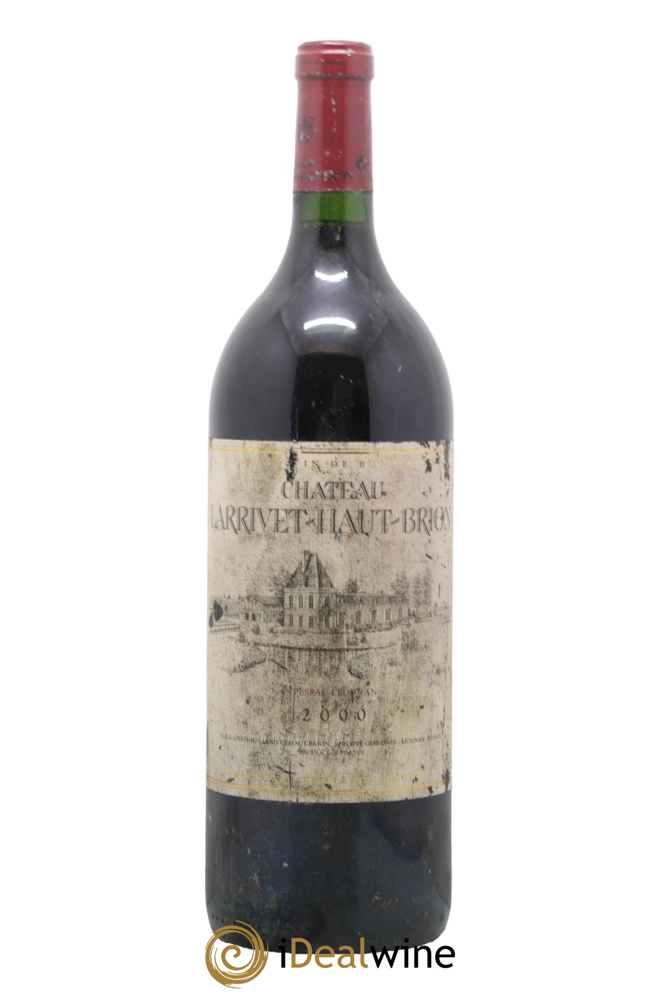Château Larrivet Haut-Brion 2000 - Lot de 1 magnum - 0