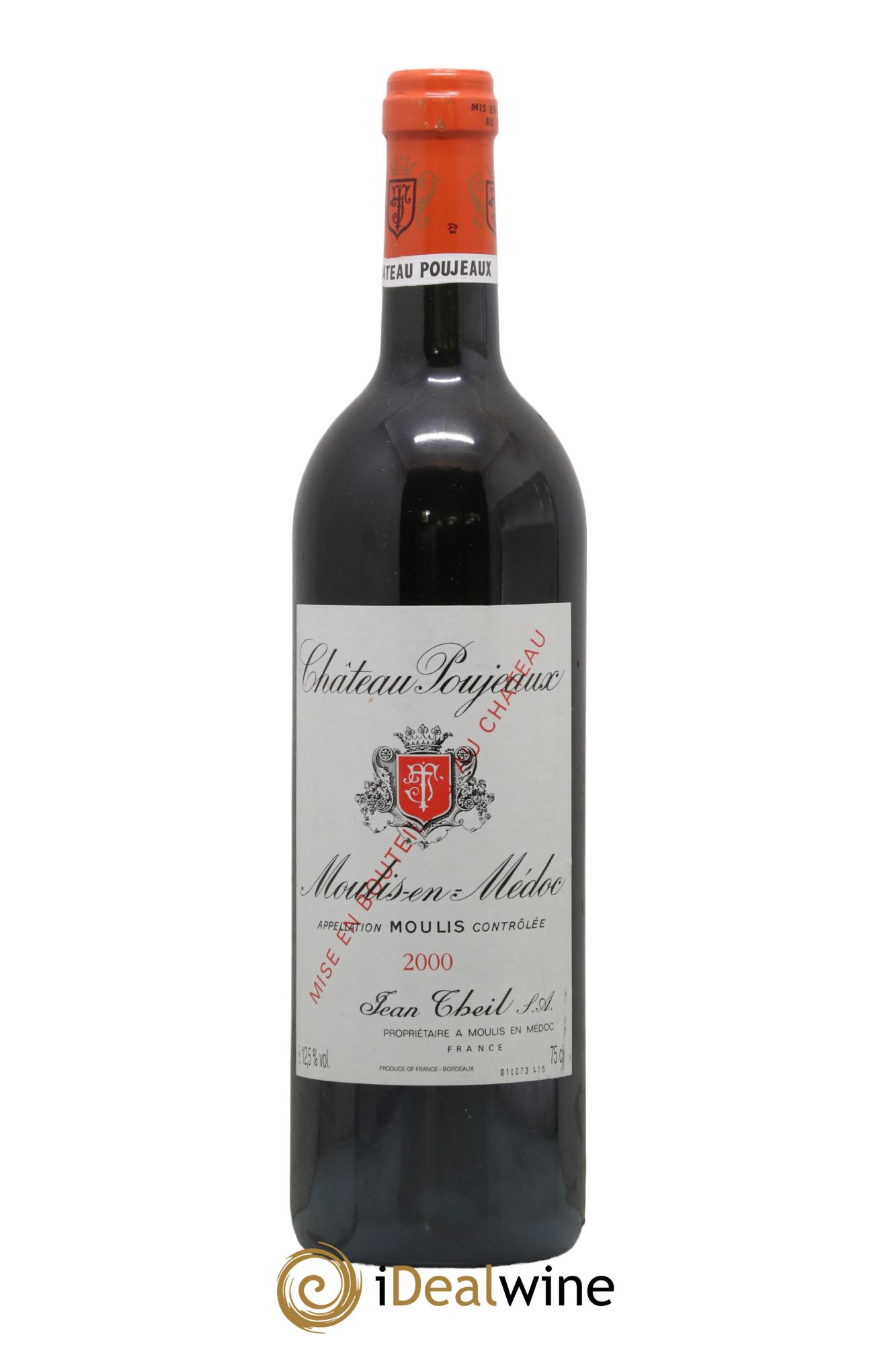 Château Poujeaux 2000 - Lot of 1 bottle - 0