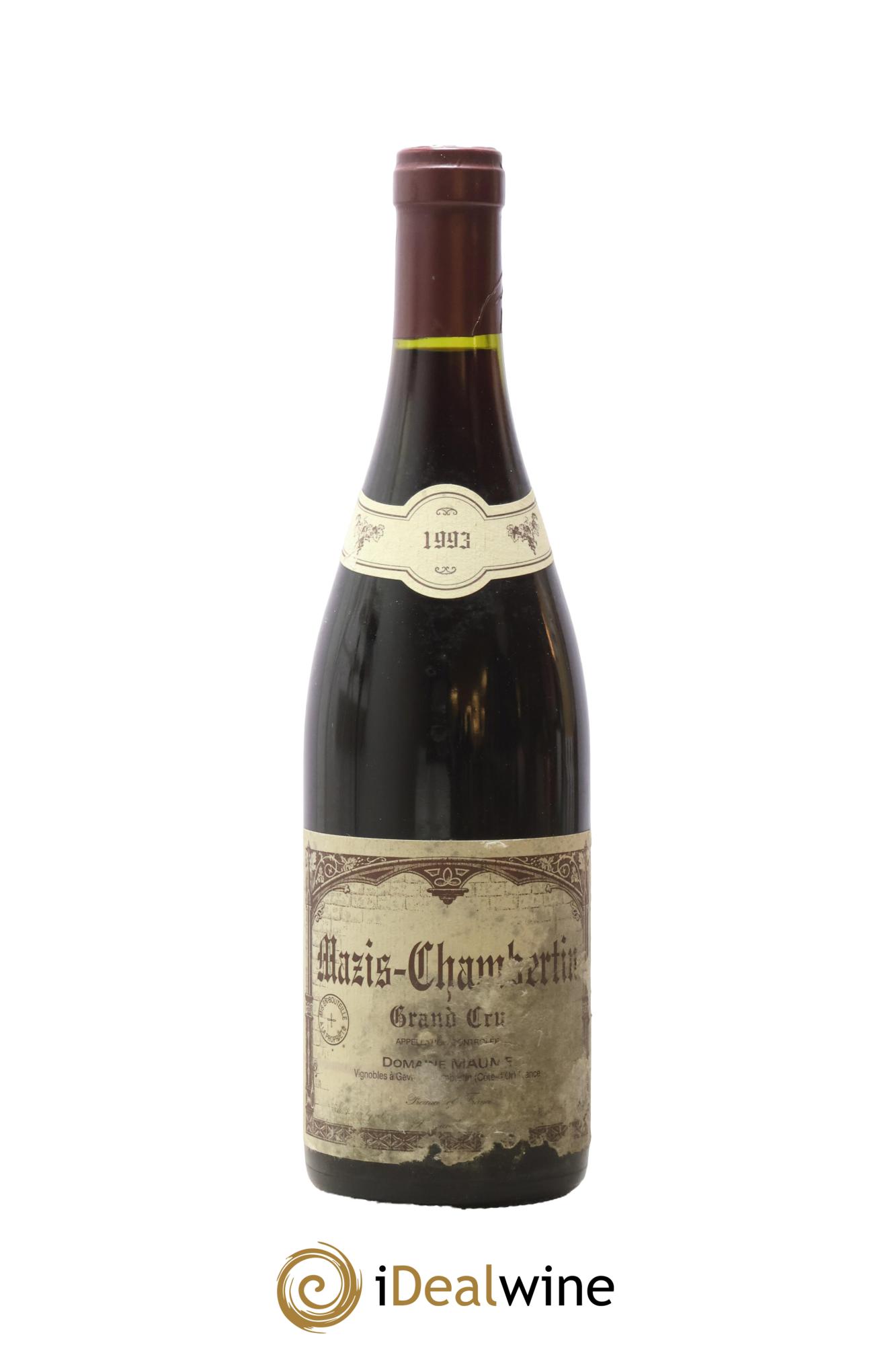 Mazis-Chambertin Grand Cru Maume (Domaine) 1993 - Lot of 1 bottle - 0