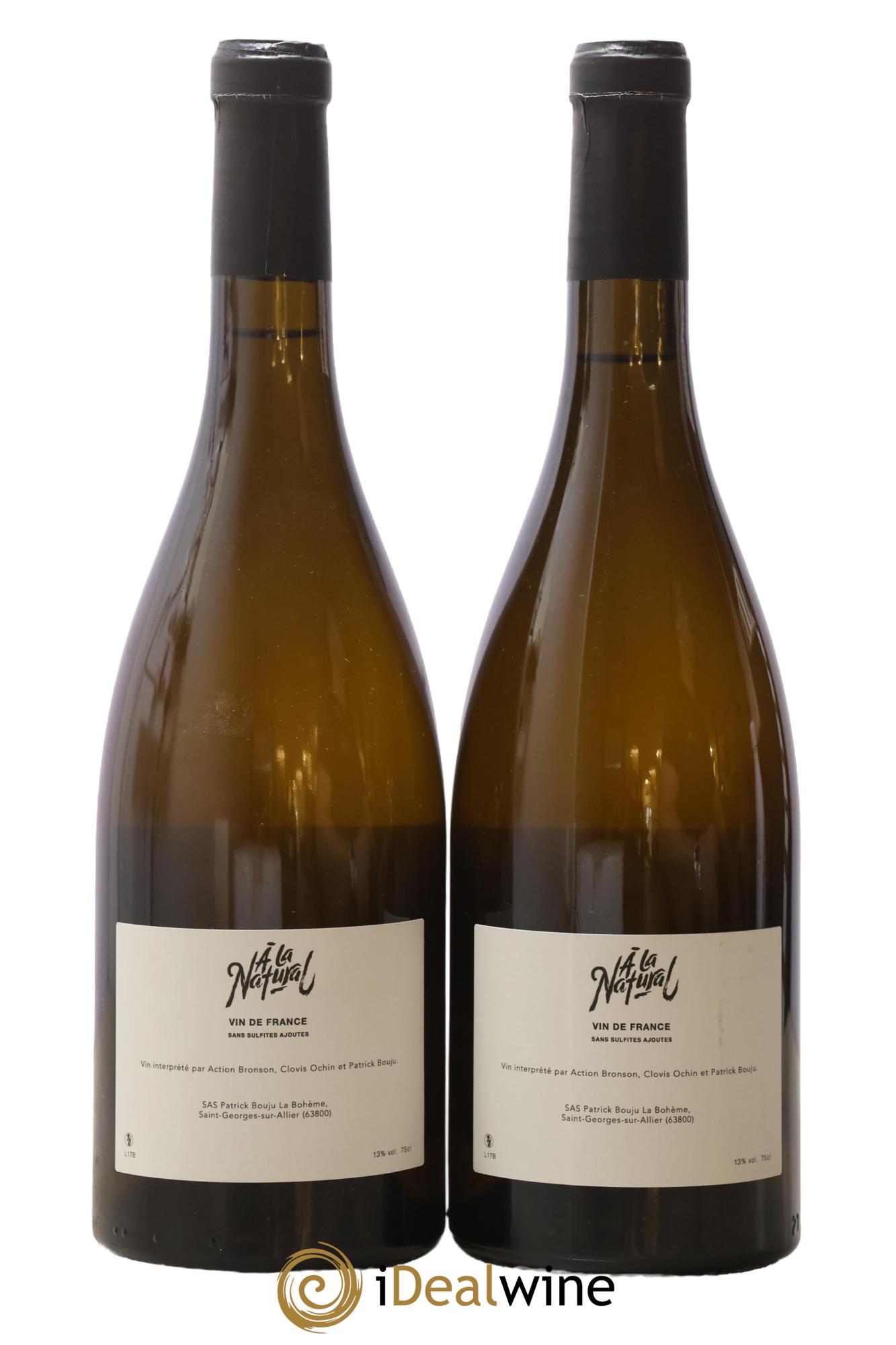 Vin de France A la Natural Patrick Bouju - La Bohème 2017 - Posten von 2 Flaschen - 1