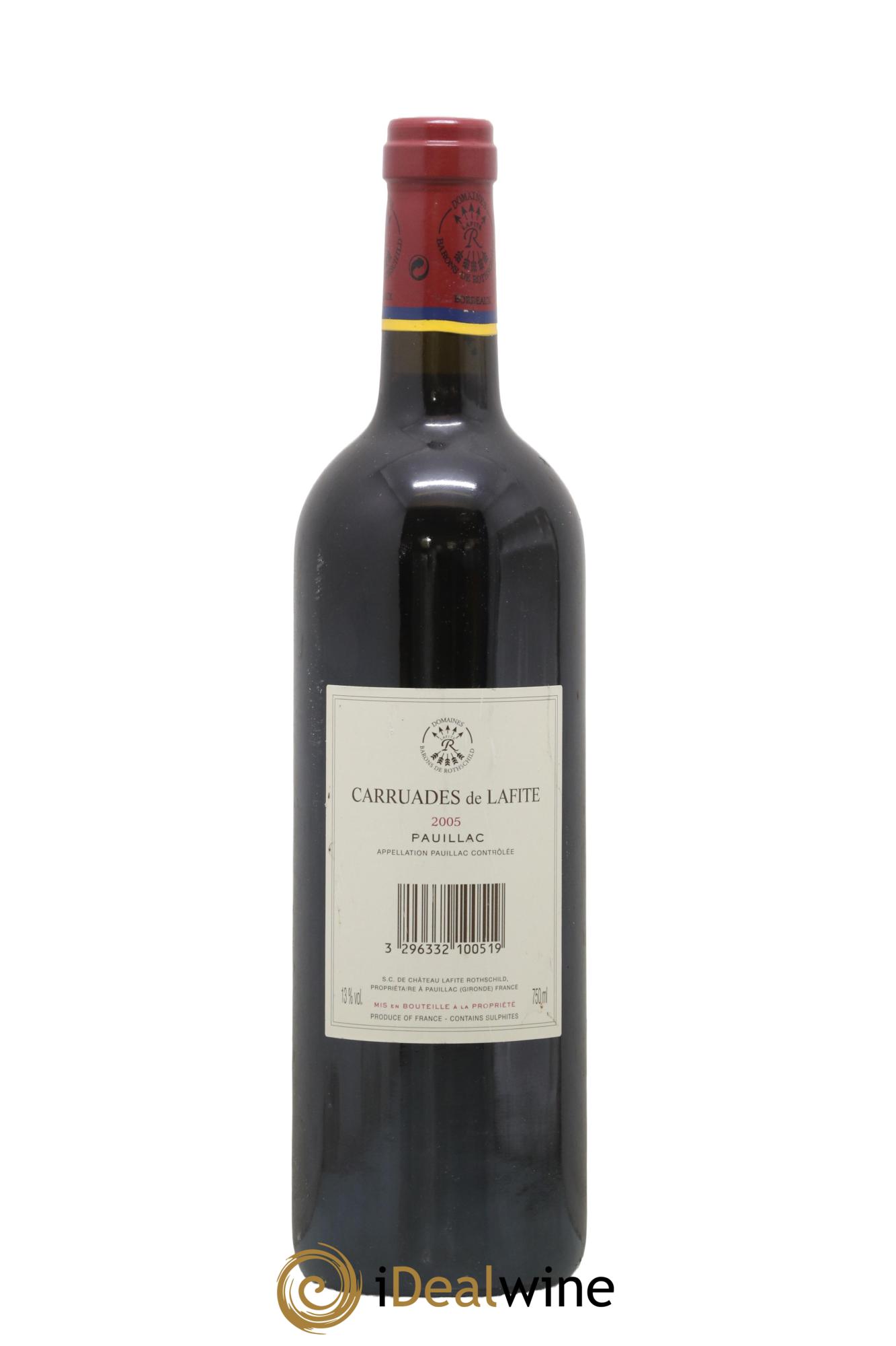 Carruades de Lafite Rothschild Second Vin 2005 - Lot of 1 bottle - 1