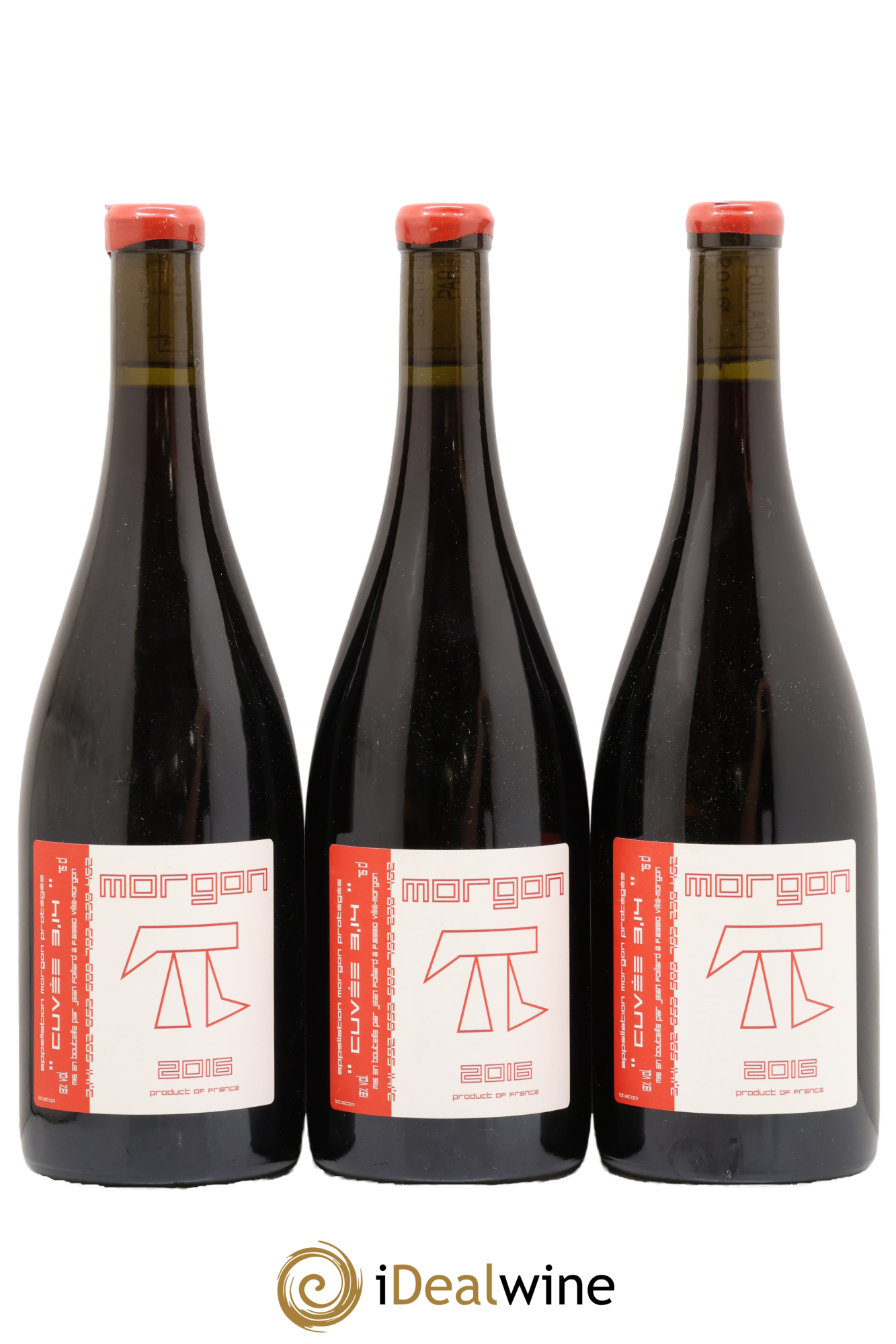 Morgon 3.14 Jean Foillard 2016 - Lot of 3 bottles - 0