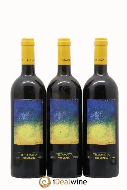 Toscana IGT Testamatta Bibi Graetz 2020 - Lot de 6 bouteilles - 2