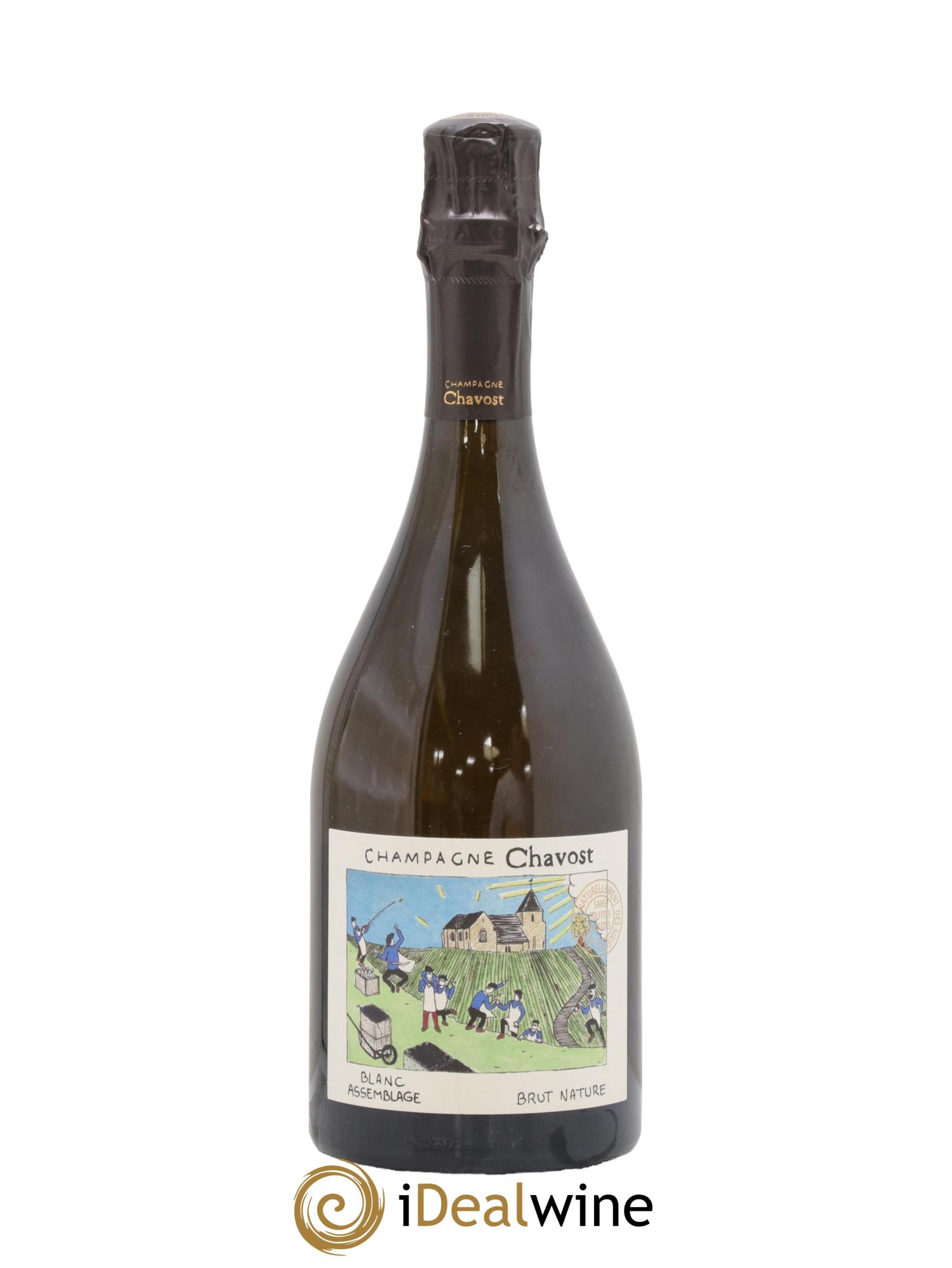 Brut Nature Chavost Blanc Assemblage - Lot de 1 bouteille - 0