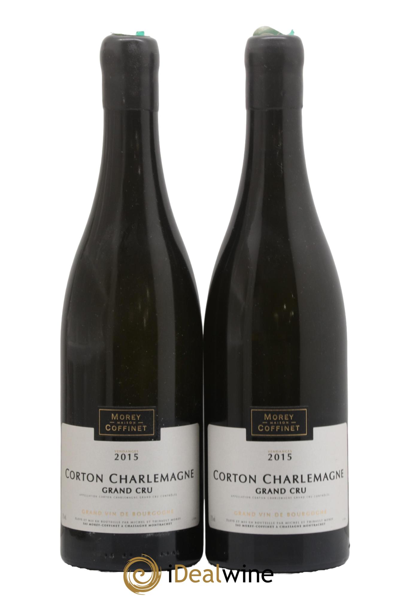 Corton-Charlemagne Grand Cru Morey-Coffinet (Domaine) 2015 - Lot de 2 bouteilles - 0