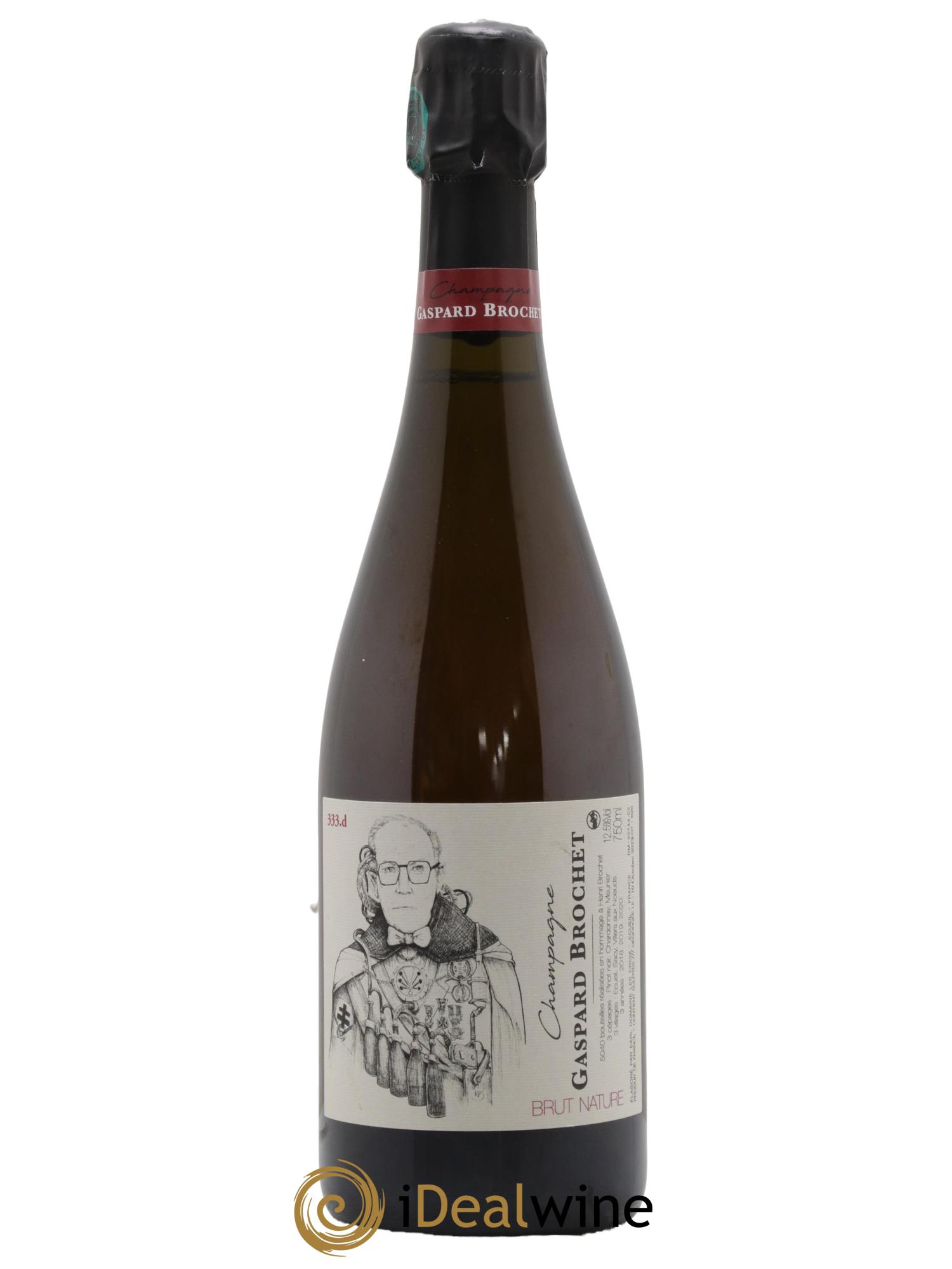 333.d Brut Nature Gaspard Brochet - Lot de 1 bouteille - 0