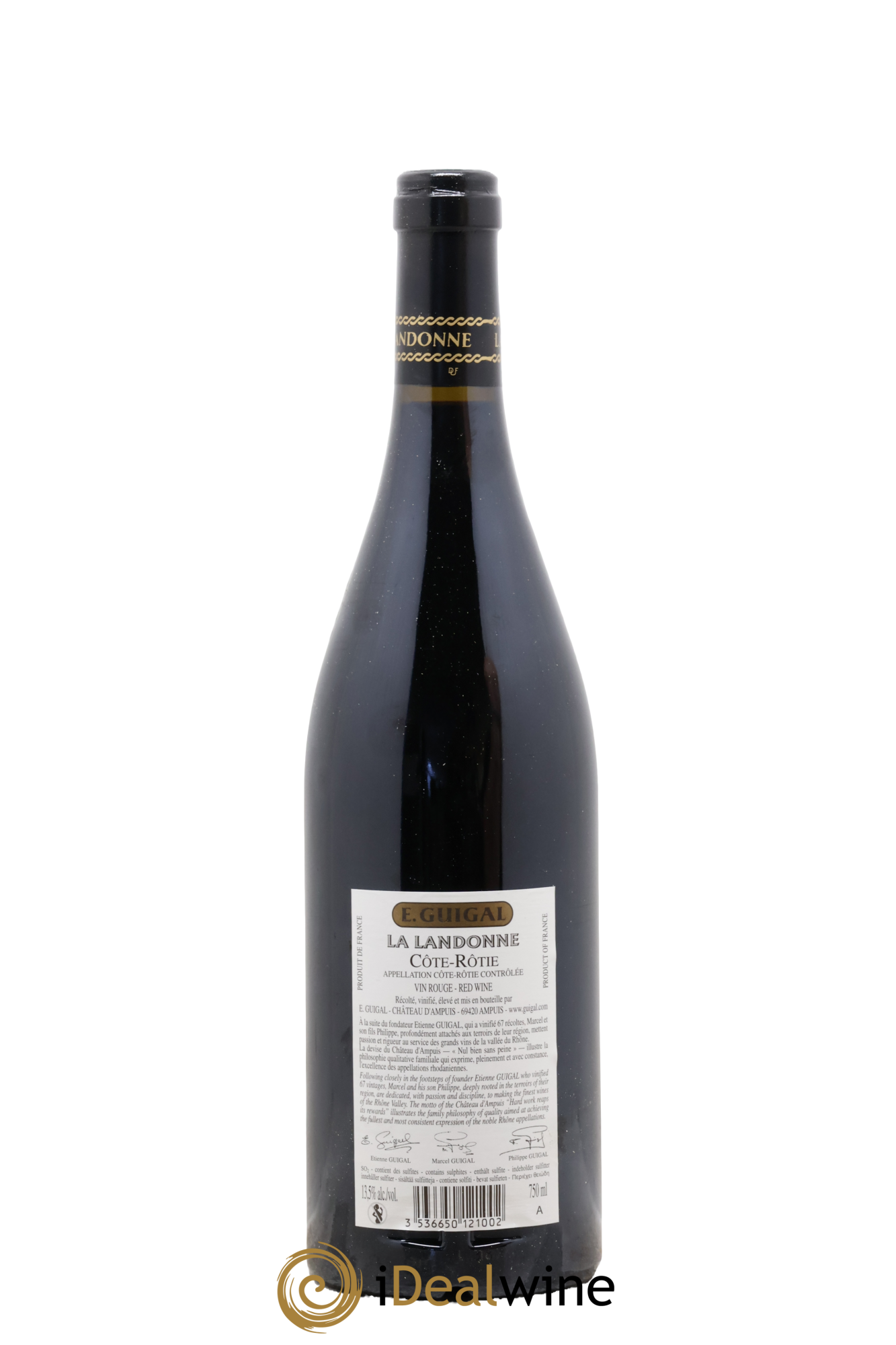 Côte-Rôtie La Landonne Guigal 2014 - Lot of 1 bottle - 1