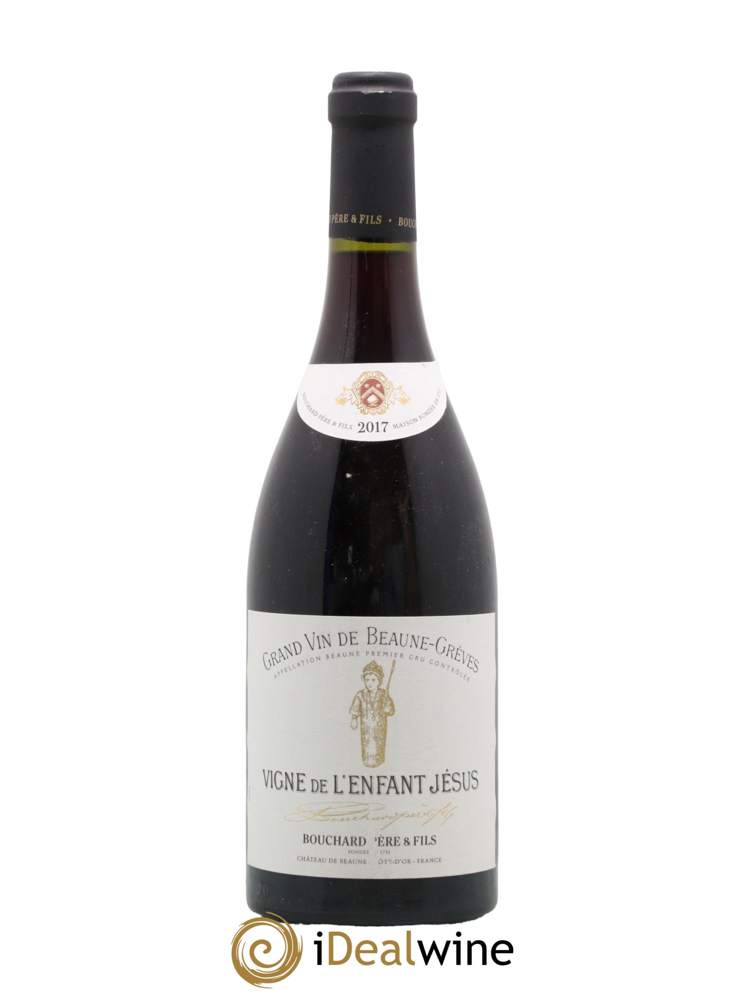 Beaune 1er Cru Grèves - Vigne de l'Enfant Jésus Bouchard Père & Fils 2017 - Lot de 1 bouteille - 0