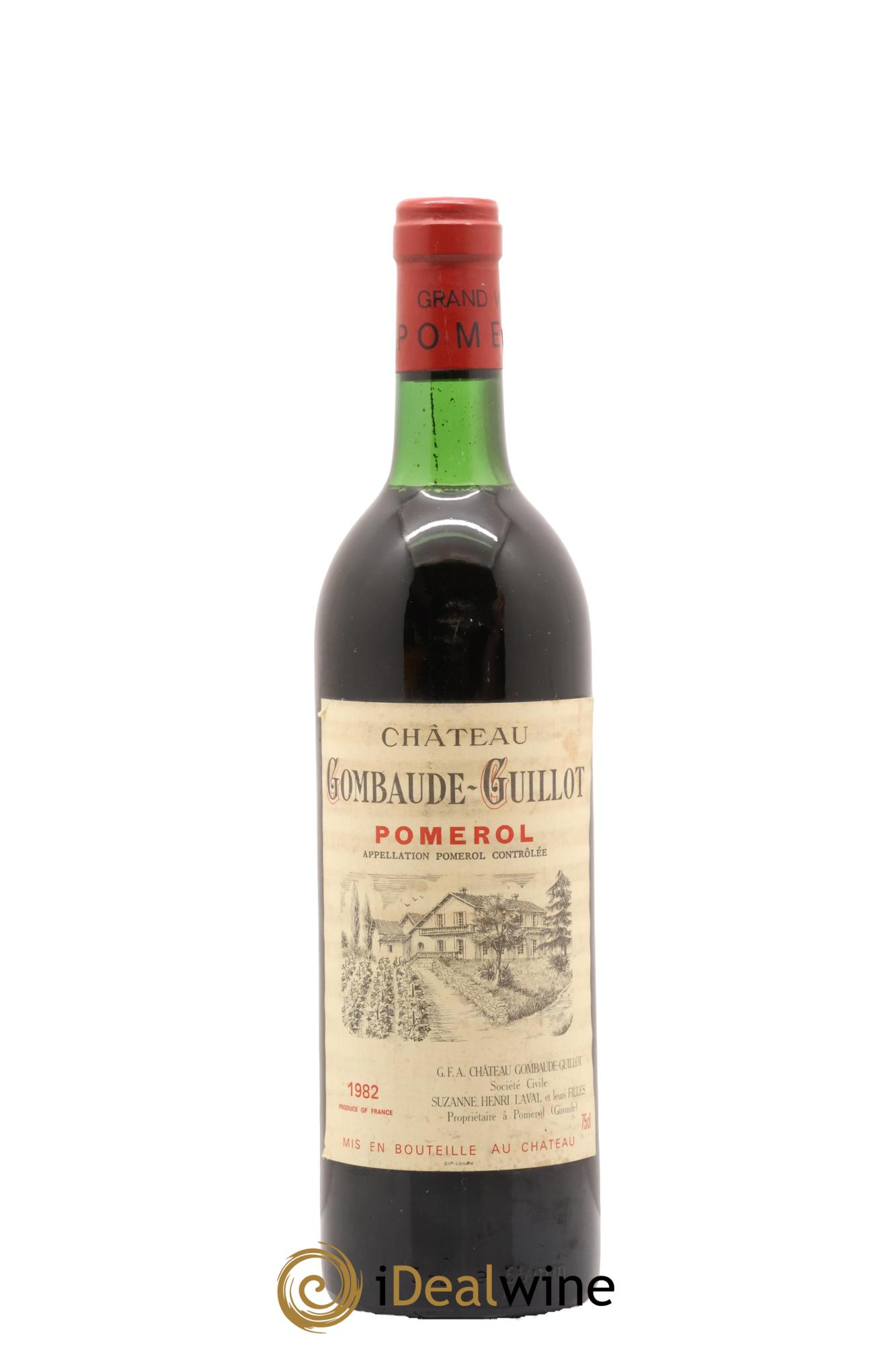 Château Gombaude Guillot 1982 - Lot of 1 bottle - 0