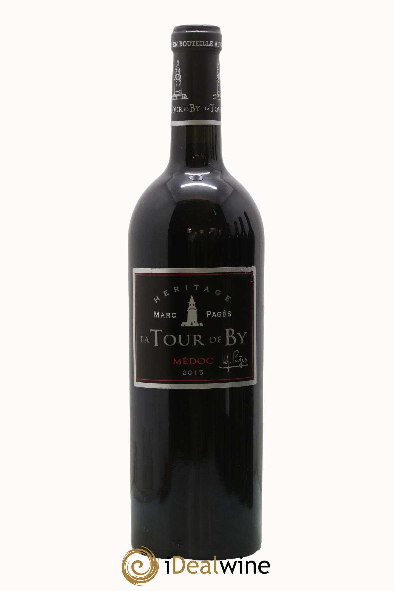 Médoc Cuvée Héritage Marc Pagès Château La Tour de By 2015 - Posten von 1 Flasche - 0