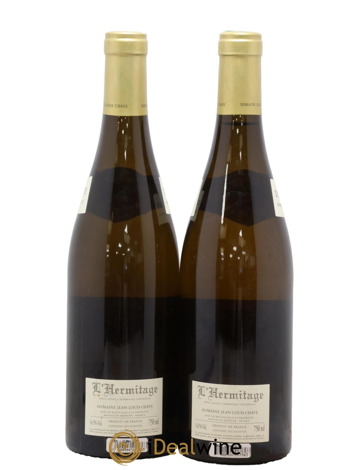 Hermitage Jean-Louis Chave 2010 - Lot of 2 bottles - 1