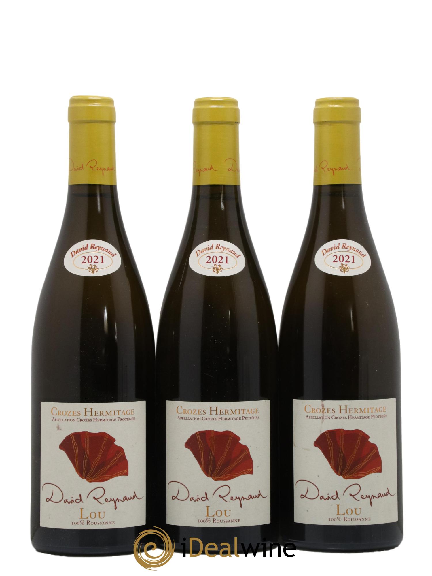Crozes-Hermitage Lou Domaine David Reynaud 2021 - Lot de 3 bouteilles - 0