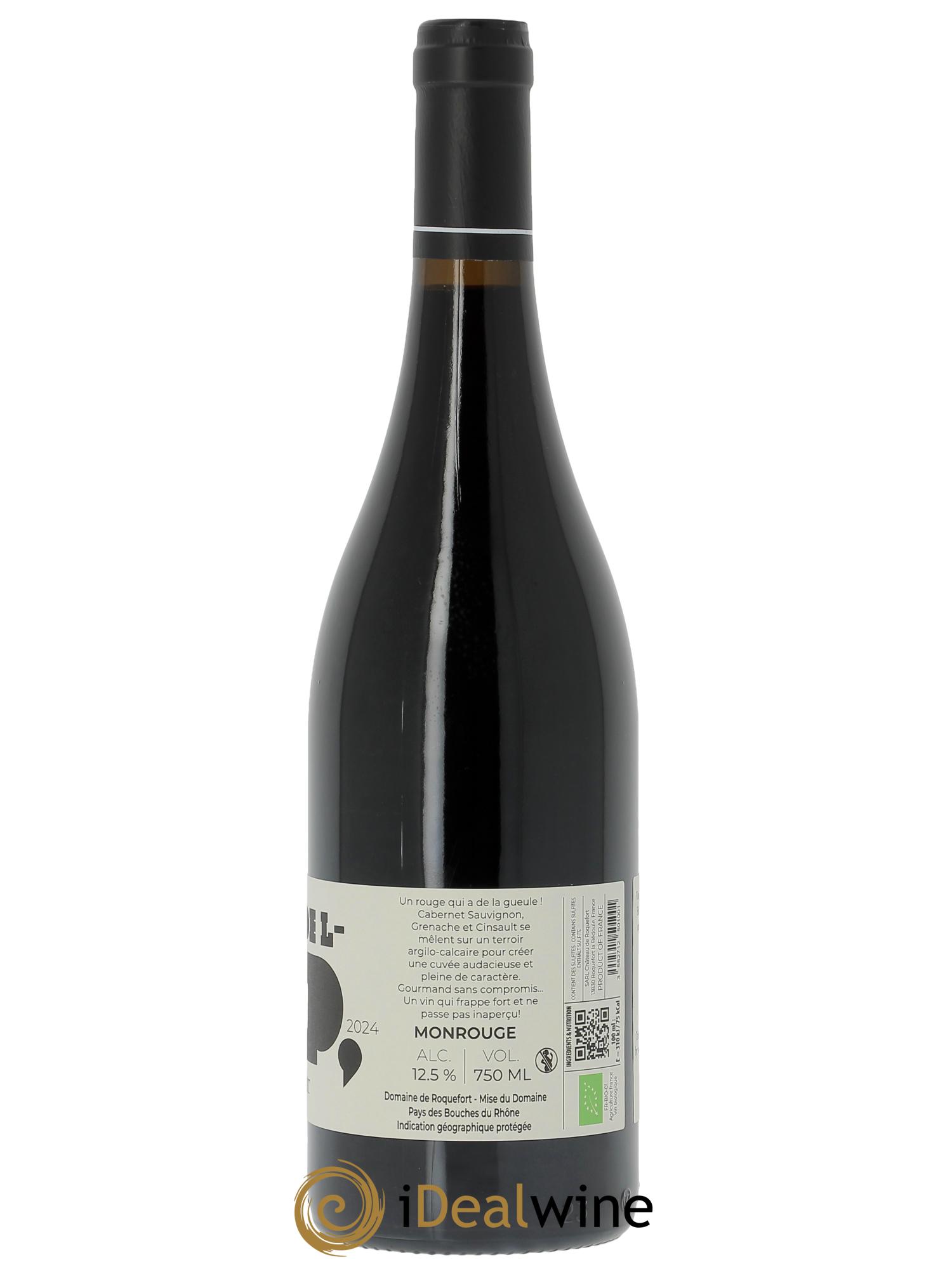 Bouches du Rhône Château de Roquefort Gueule de loup  2024 - Posten von 1 Flasche - 1