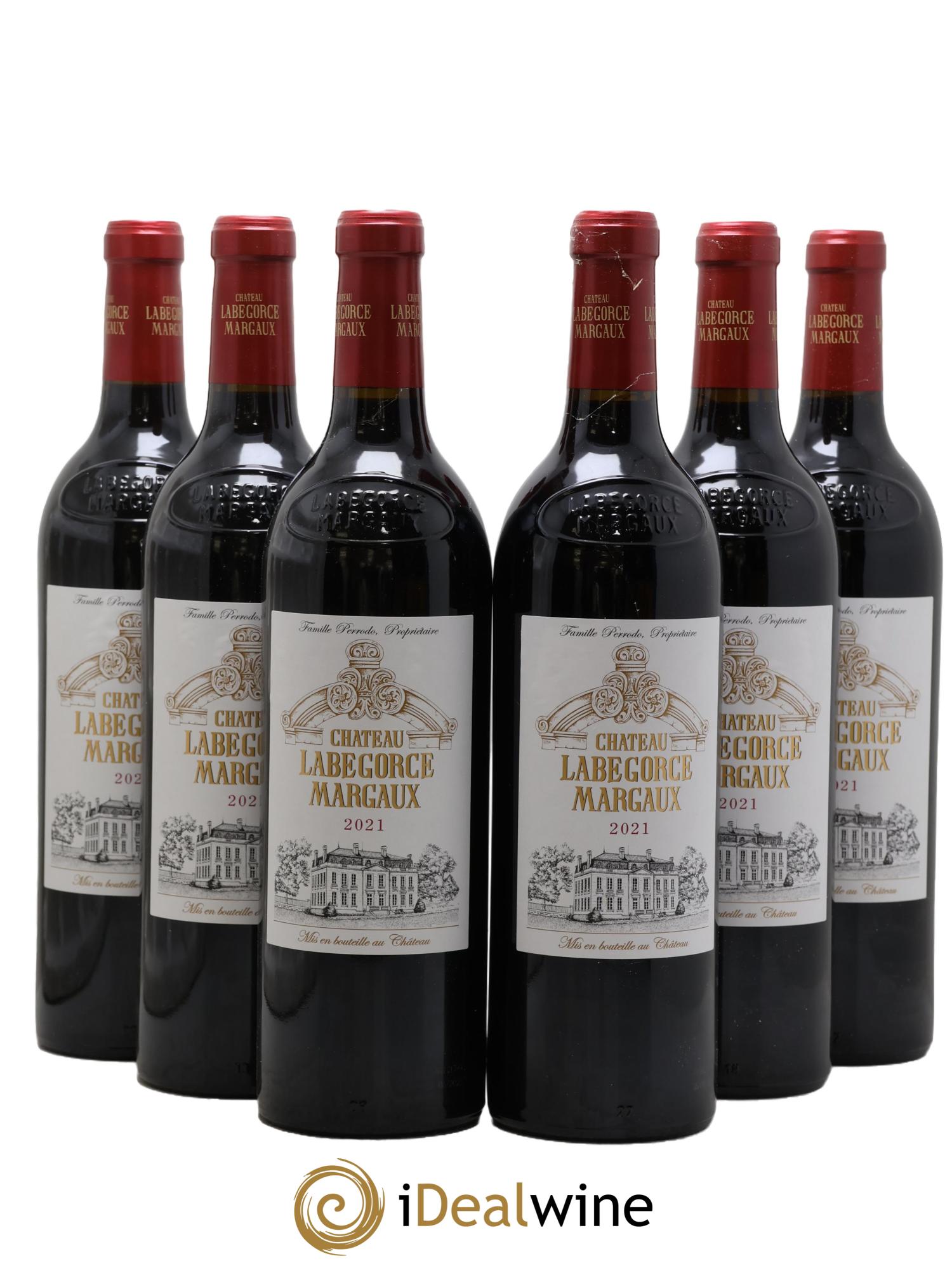 Château Labegorce Cru Bourgeois 2021 - Lot de 6 bouteilles - 0