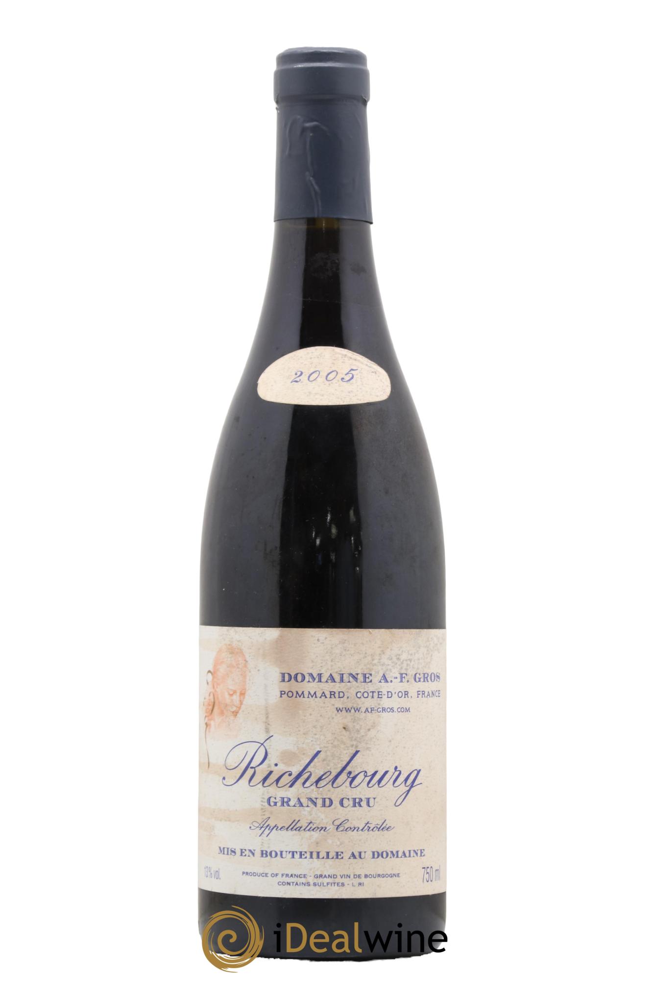 Richebourg Grand Cru A.-F. Gros 2005 - Lotto di 1 bottiglia - 0