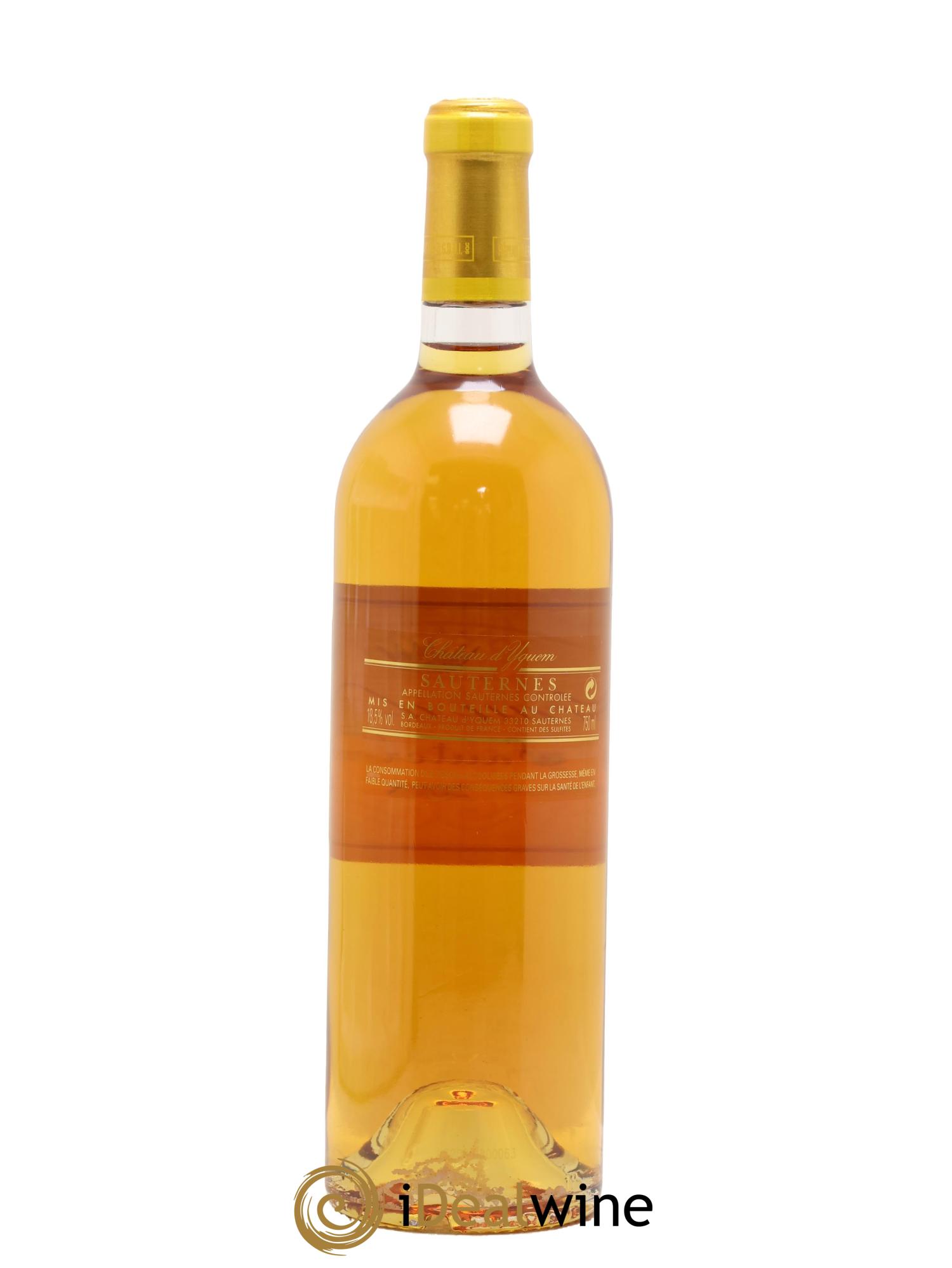 Château d' Yquem 1er Cru Classé Supérieur 2008 - Lot of 1 bottle - 1