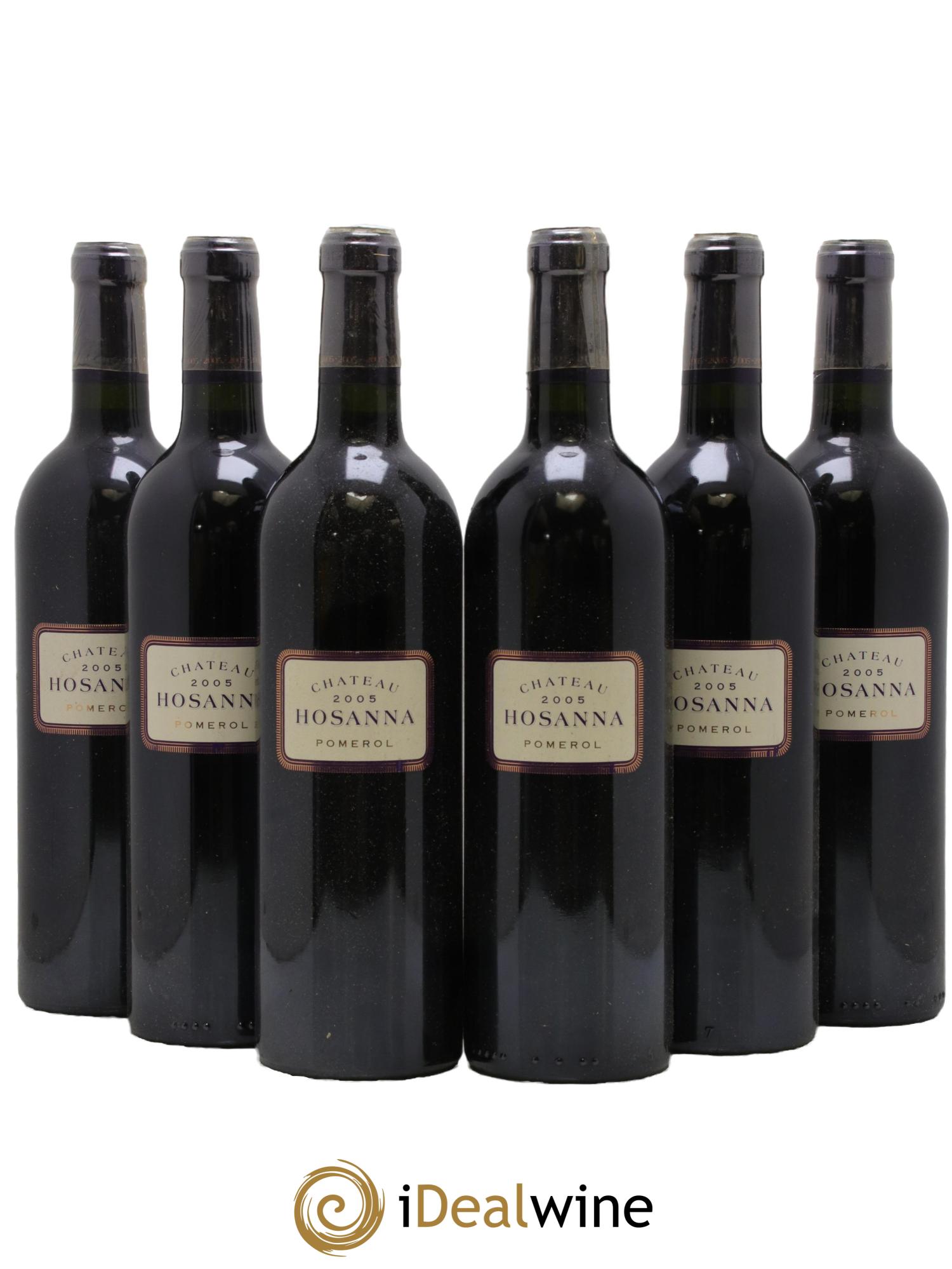 Château Hosanna 2005 - Lot of 6 bottles - 0