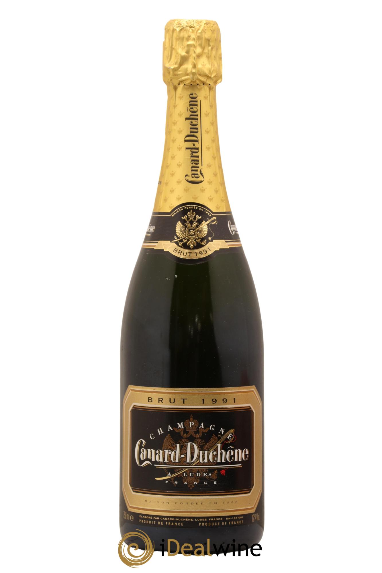 Champagne Maison Canard Duchene 1991 - Lot de 1 bouteille - 0